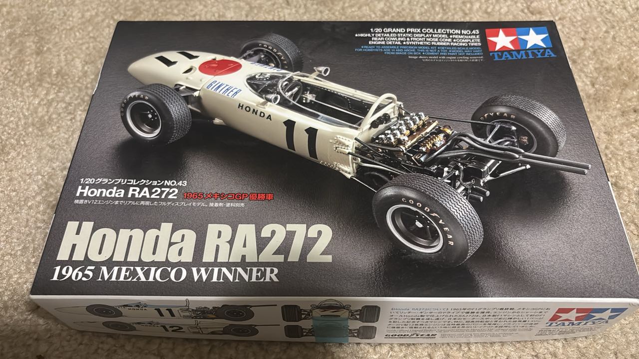 Honda RA300 model car builds