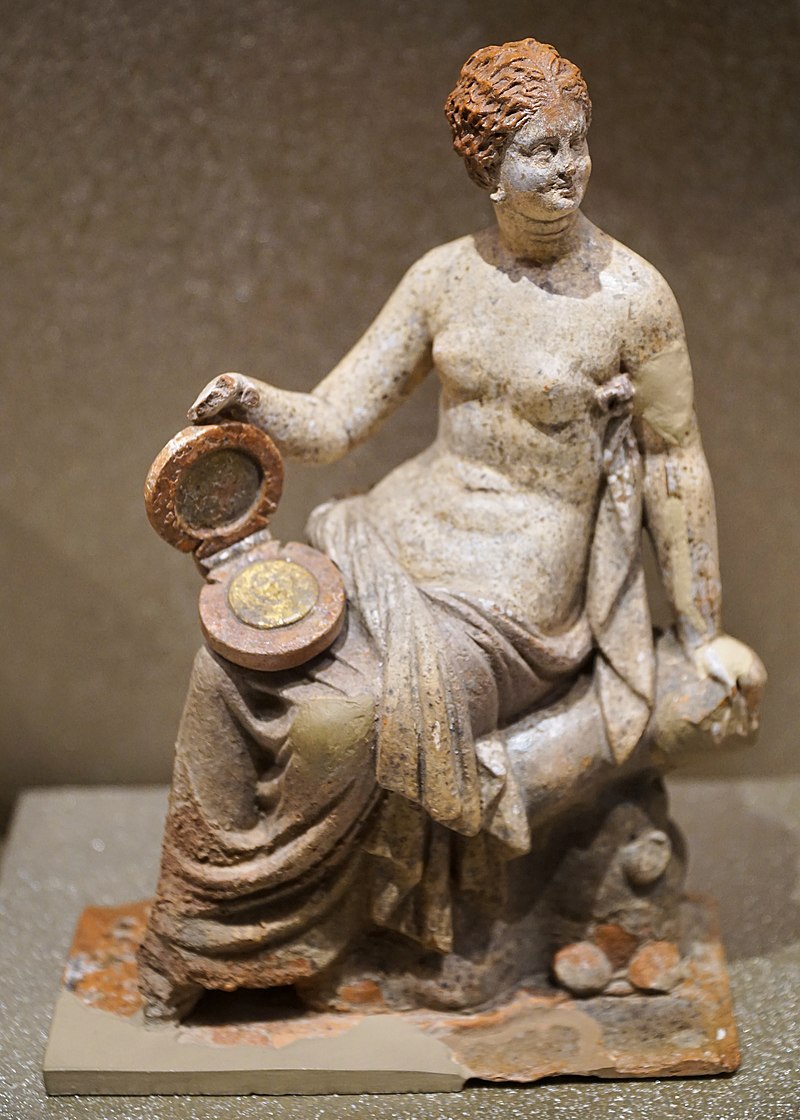 Correction Post) Head of Aphrodite, 1st c. AD, Athens National