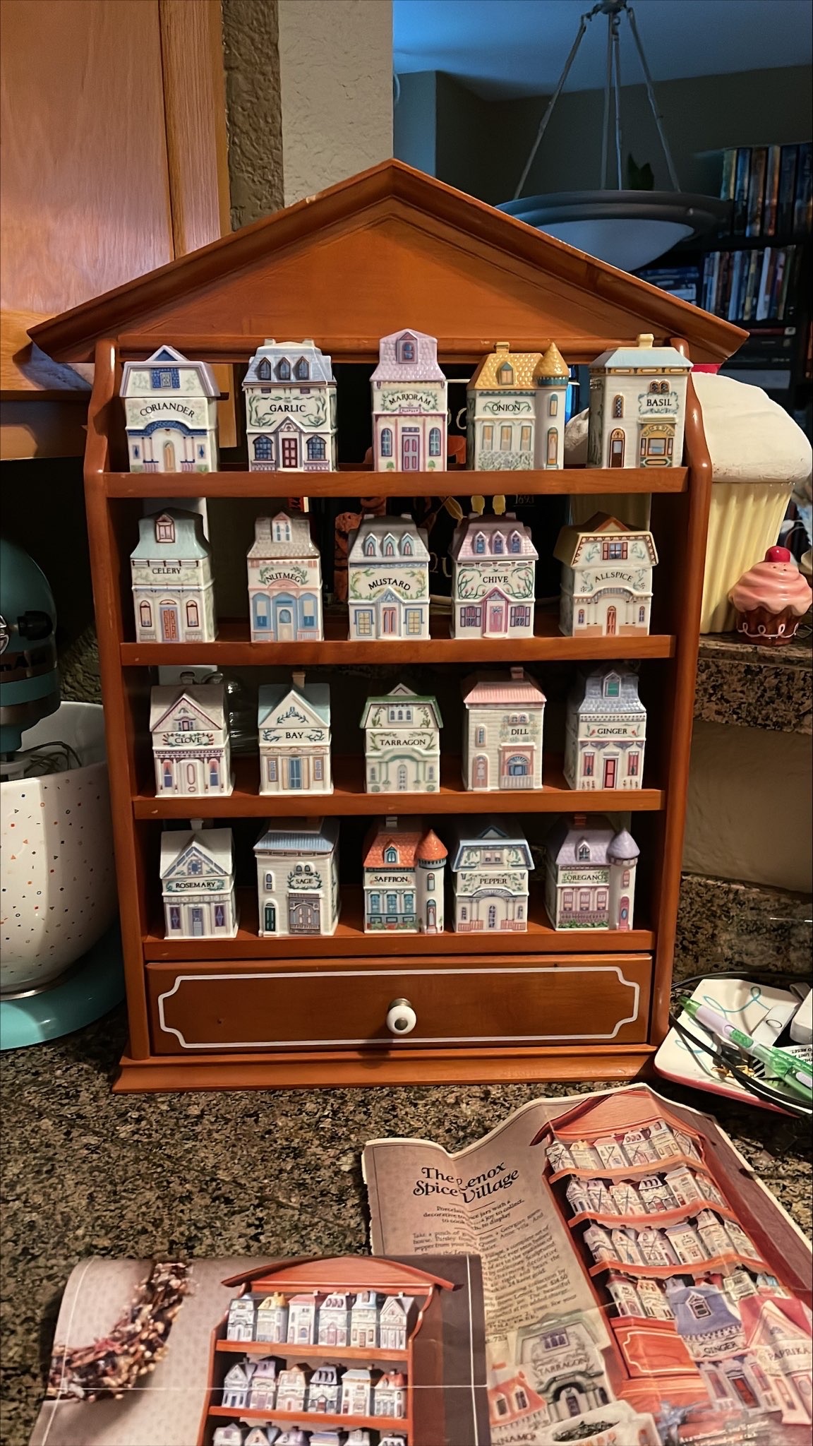 Lenox Spice Village 1989 collectible set found