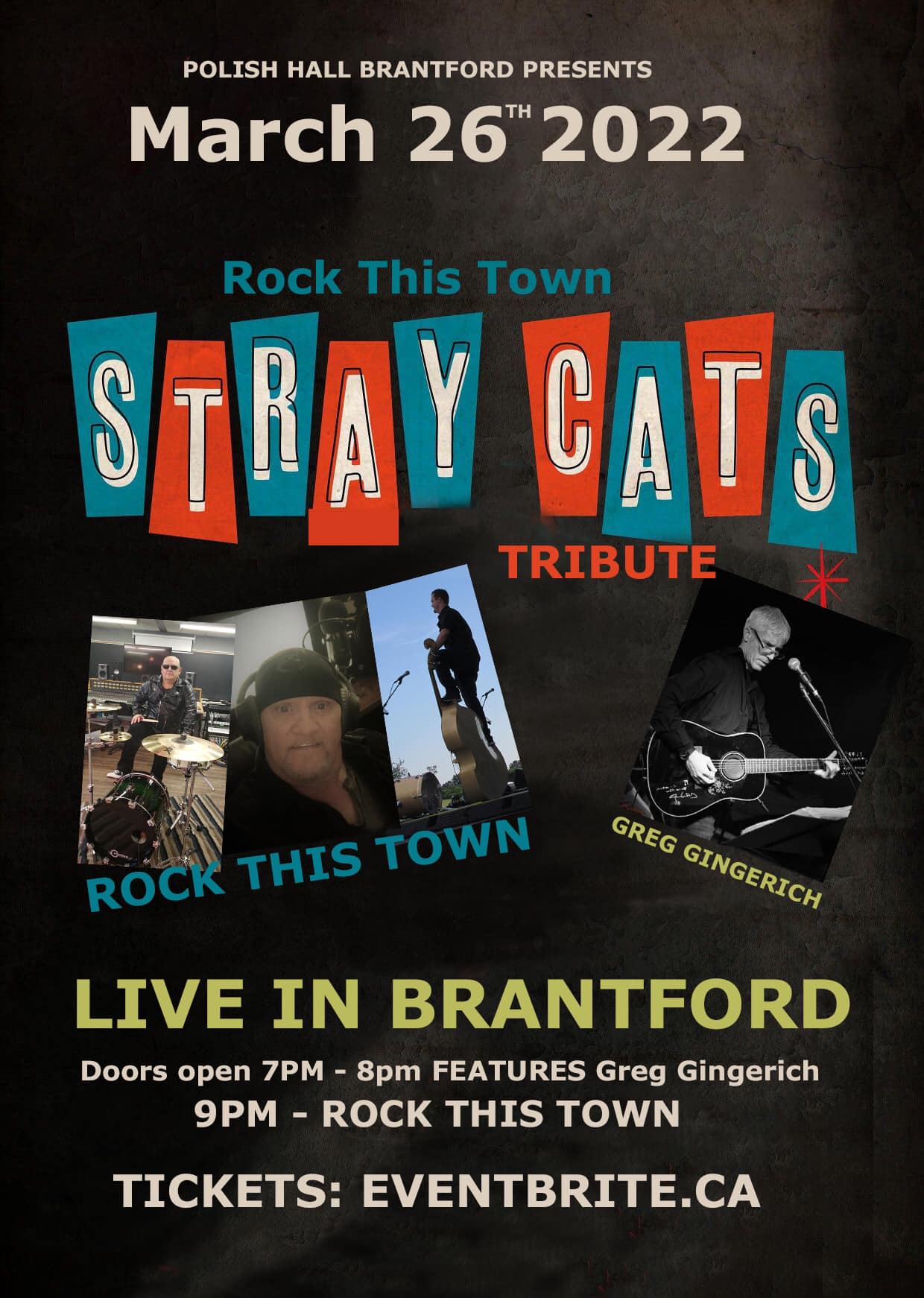 ? ? ? The Stray Cats are coming to LBC on Saturday, November 22 