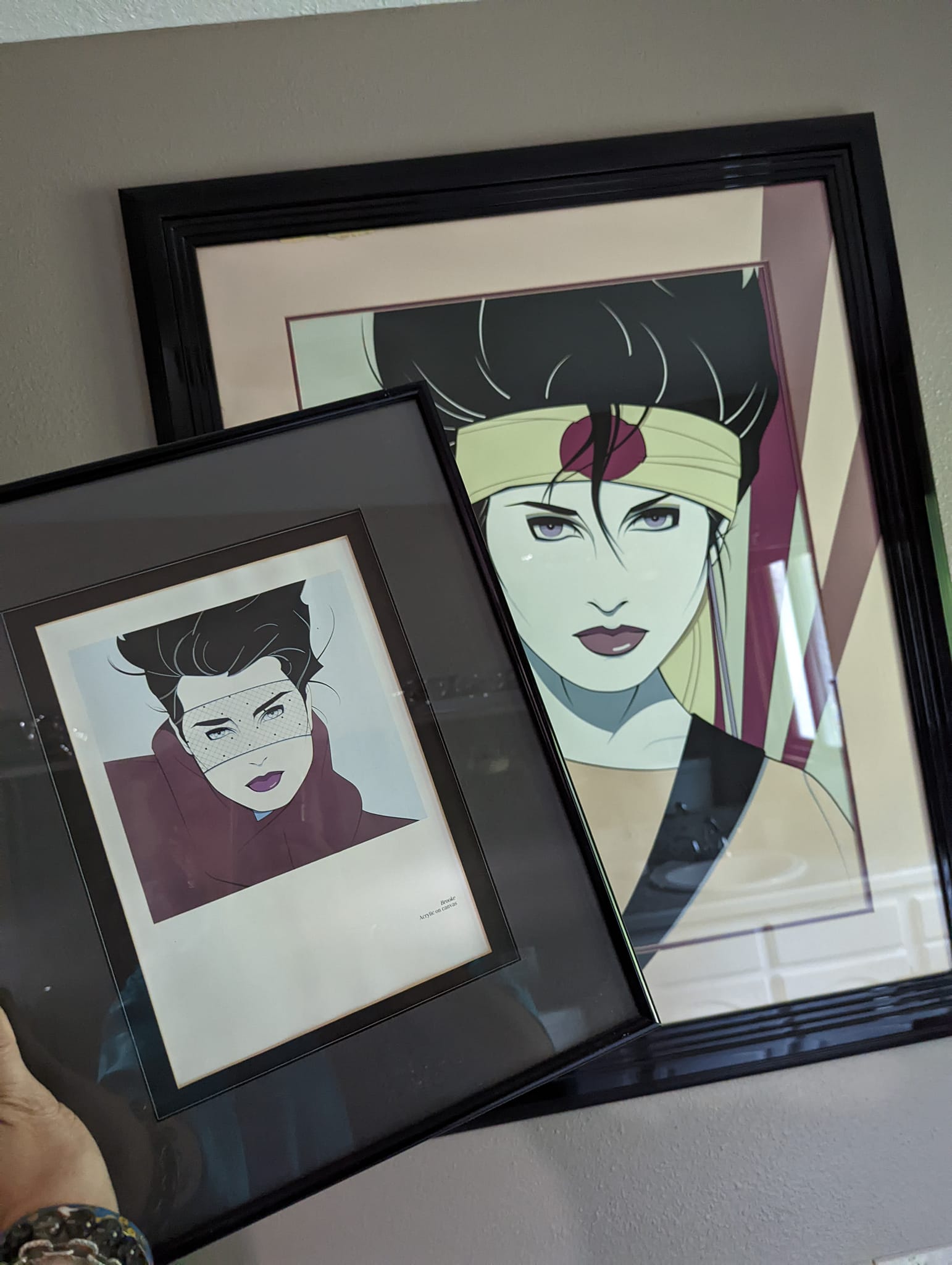 Man finds and restores 1980s Patrick Nagel 