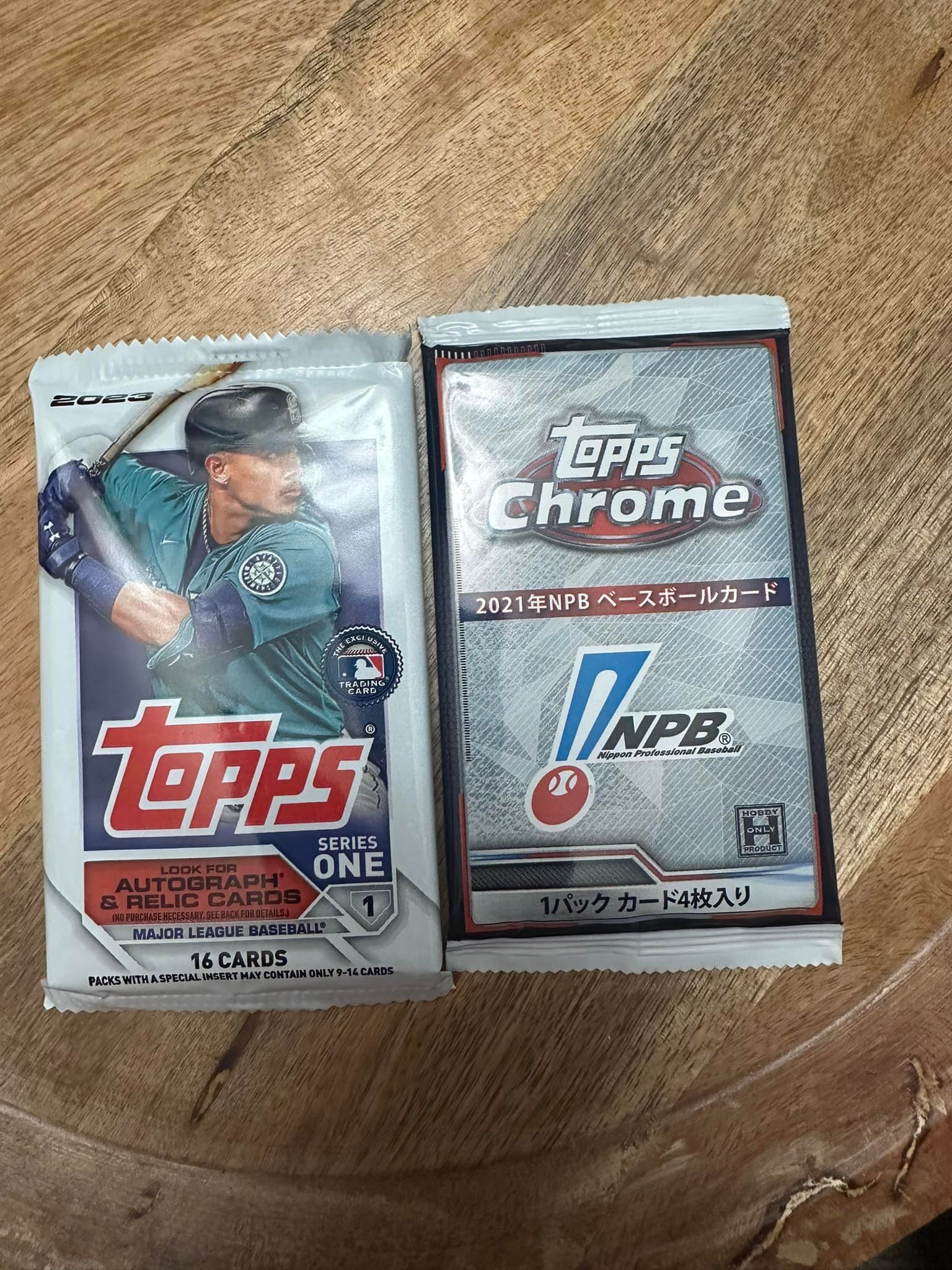 2021 Topps Chrome Japanese cards are high quality