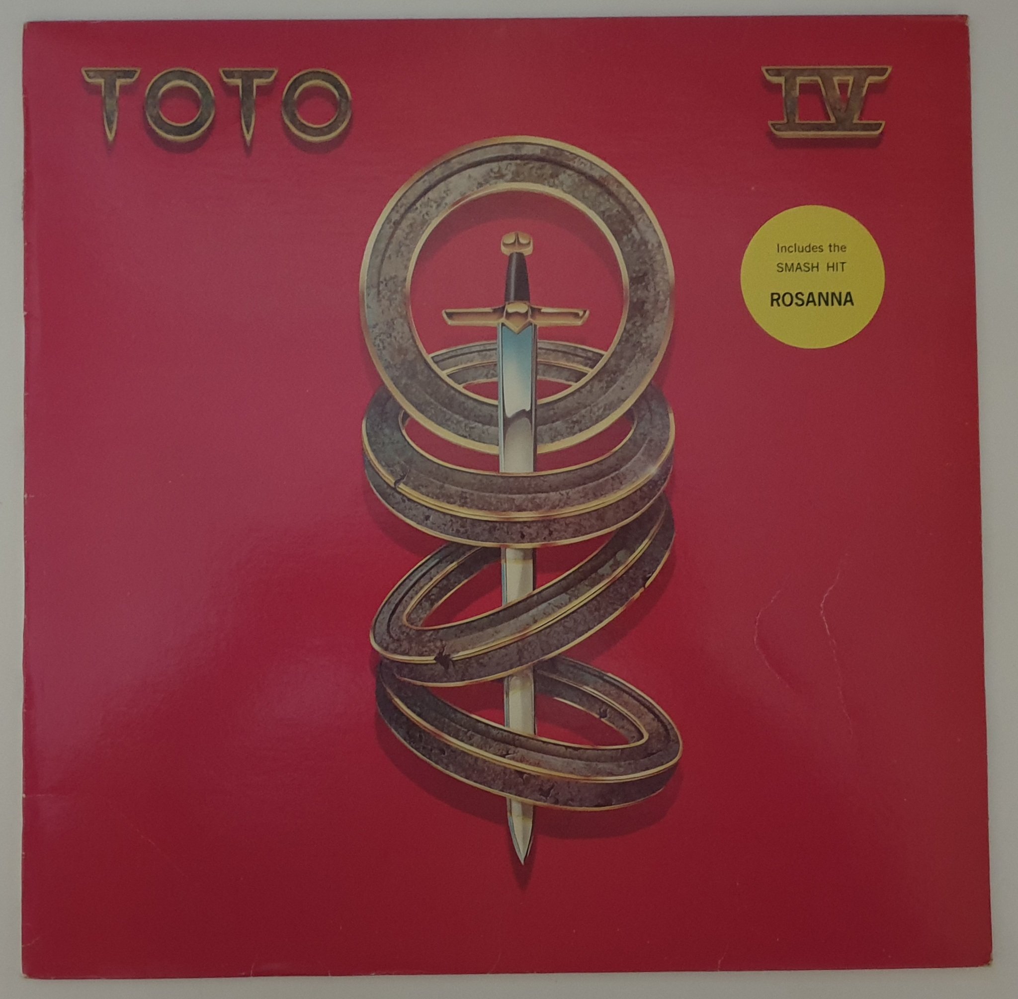 Toto's Africa vinyl record