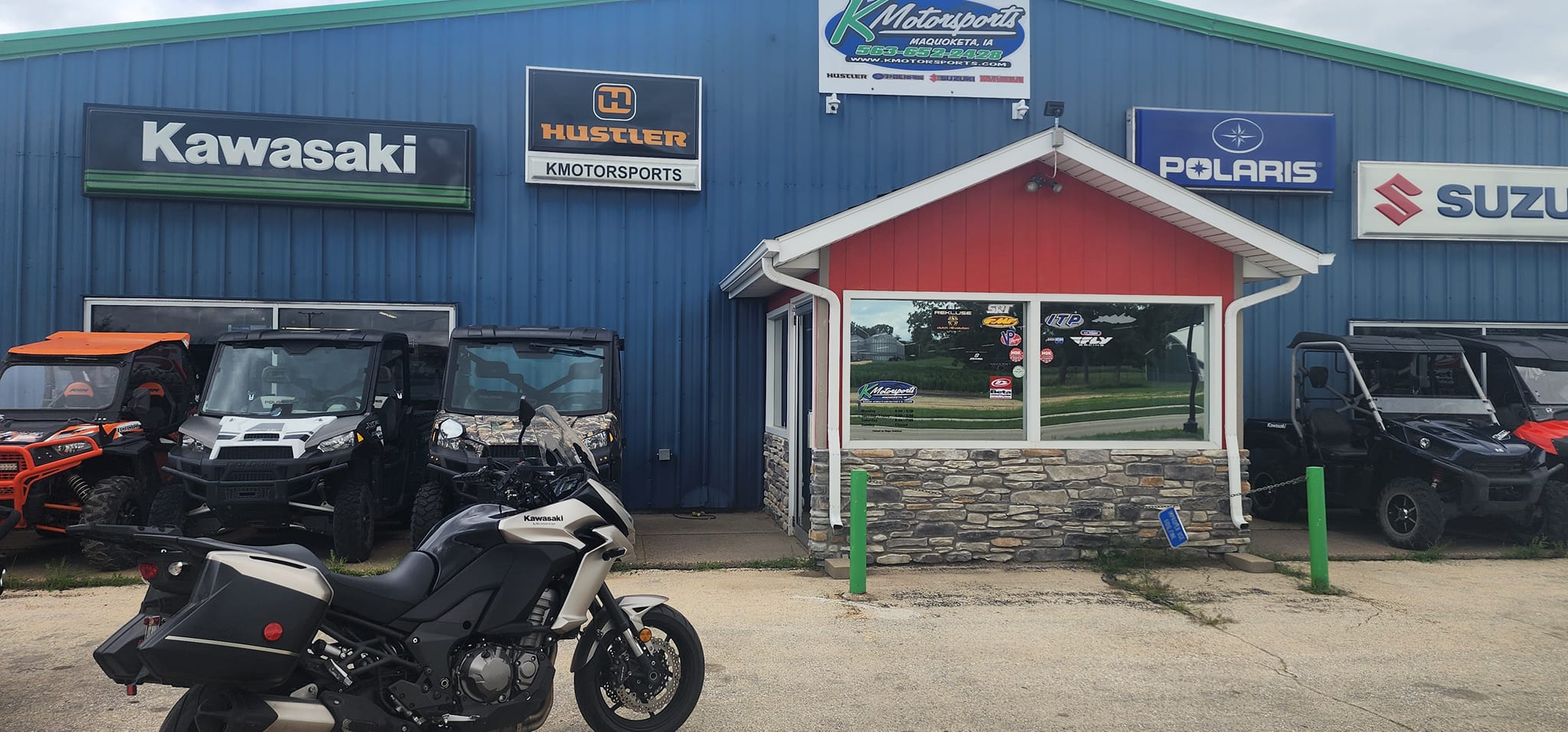 Visiting all 21 Kawasaki dealers in the Midwest