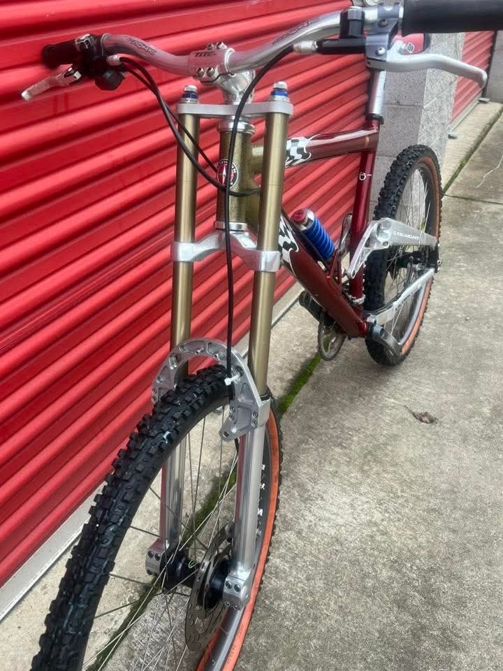 1998 Schwinn Homegrown Lawwill mountain bike with Marzocchi Super T