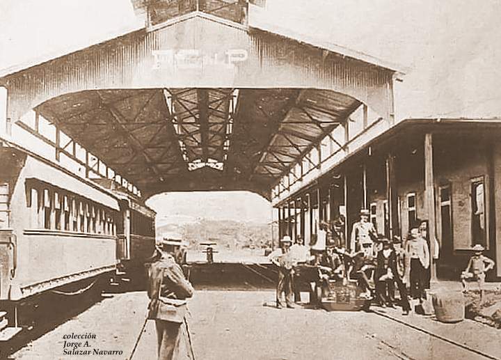 Fotos Antiguas de Costa Rica | 1906 Estación del Ferrocarril al ...