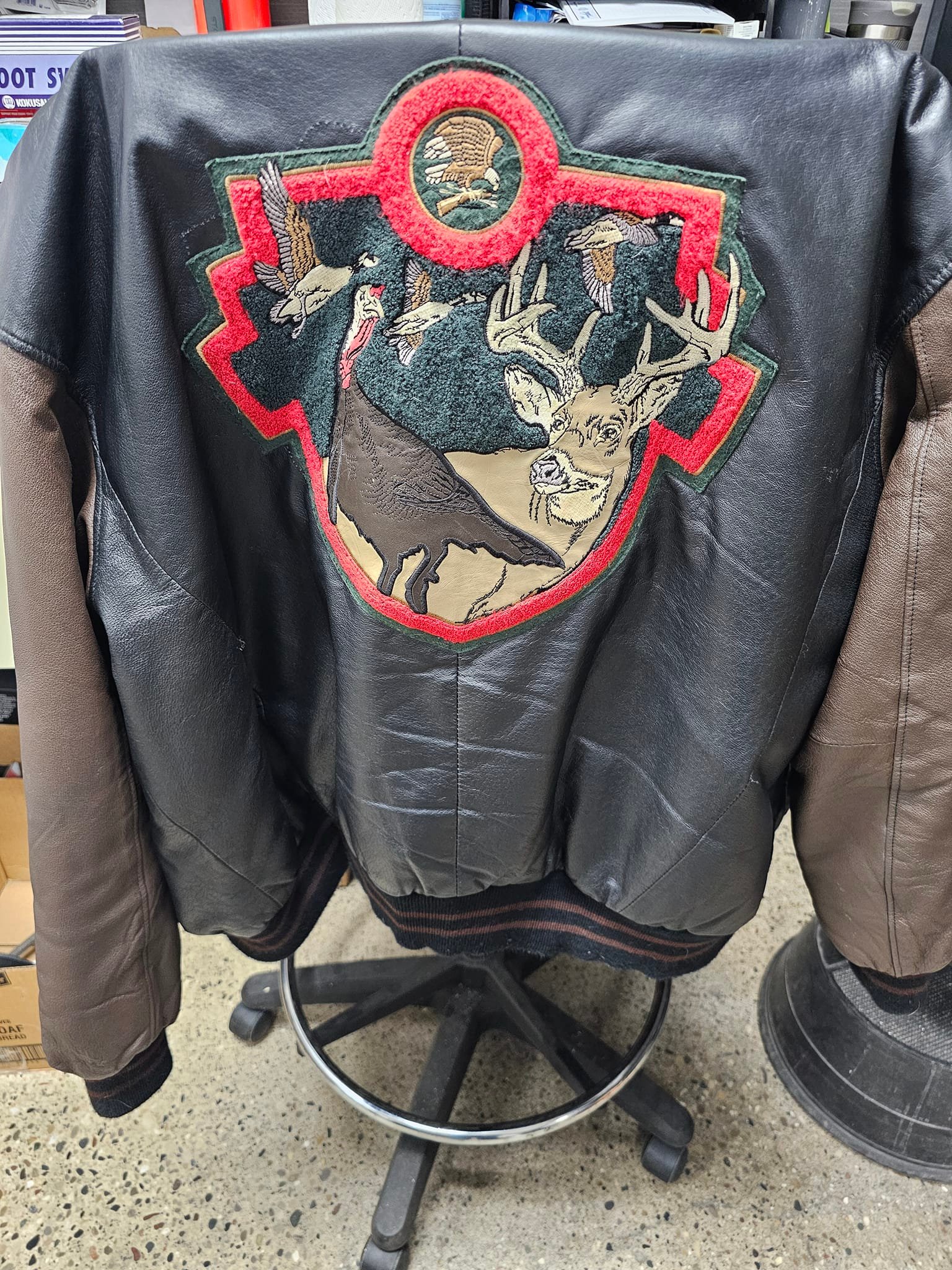 Late 1990s Leather Jackets from the North American Hunting Club