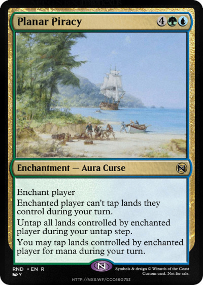 mtg piracy card Magic: the Gathering - Charm Whenever a creature you control deals combat damage to an opponent Why is the 28 card