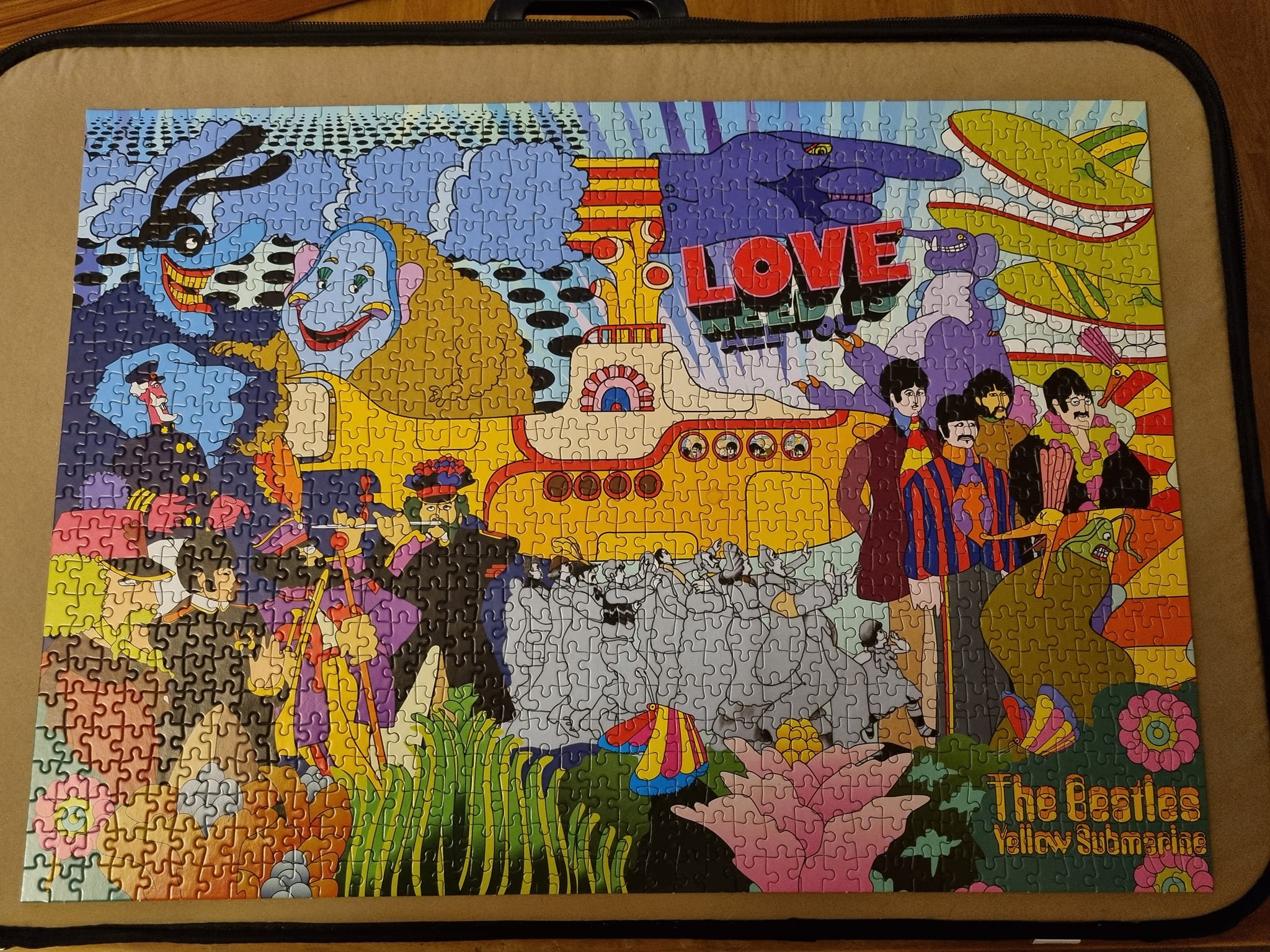 Theory11 Beatles Yellow Submarine 1000-piece puzzle review
