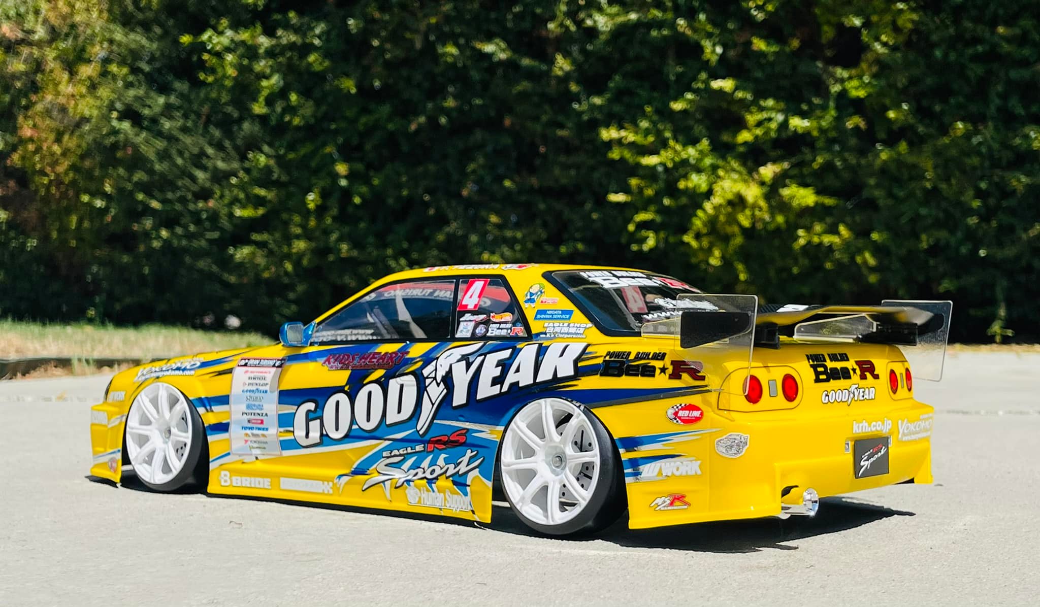 Yokomo Bee-R B324R 💛 1 of My favorite Yokomo body builds so far