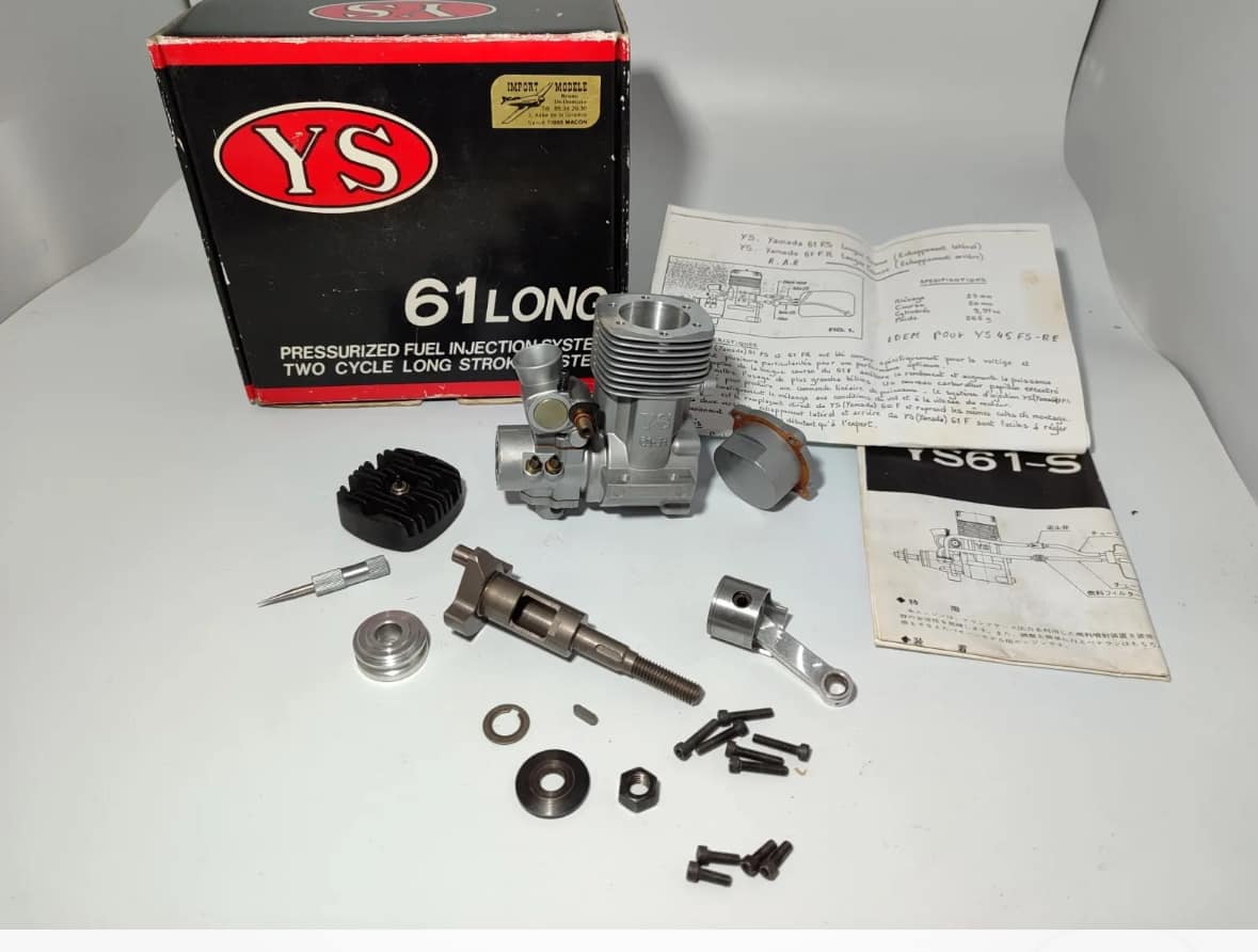 Ueda 61 RC twin plug engine from 1967