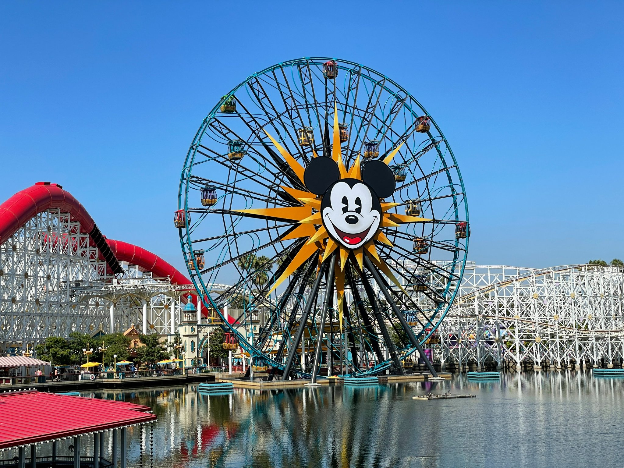 2001 - The first park map of Disney's California Adventure no