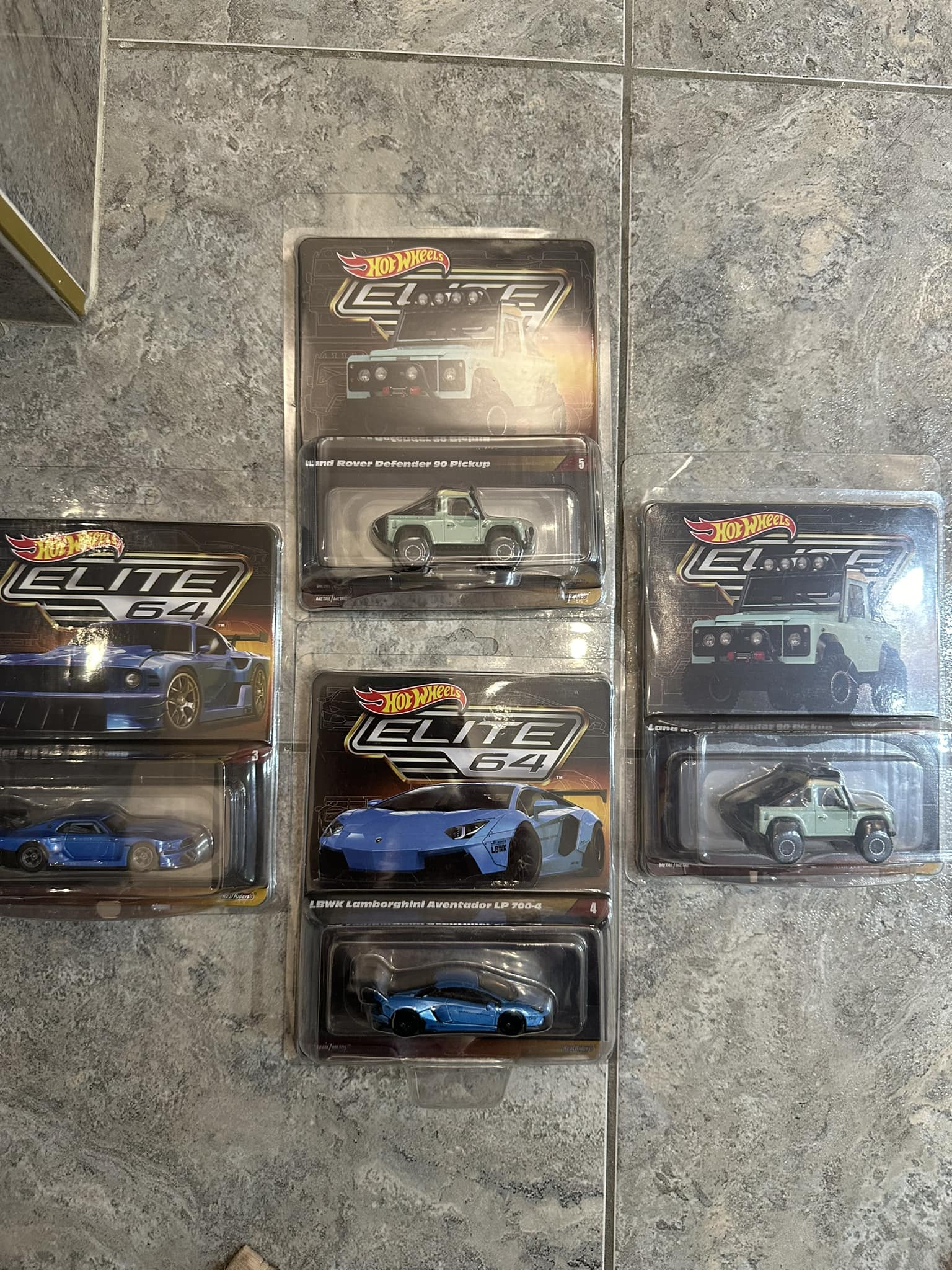 Hot Wheels collection including 1964 Impala and 1975 Monte Carlo