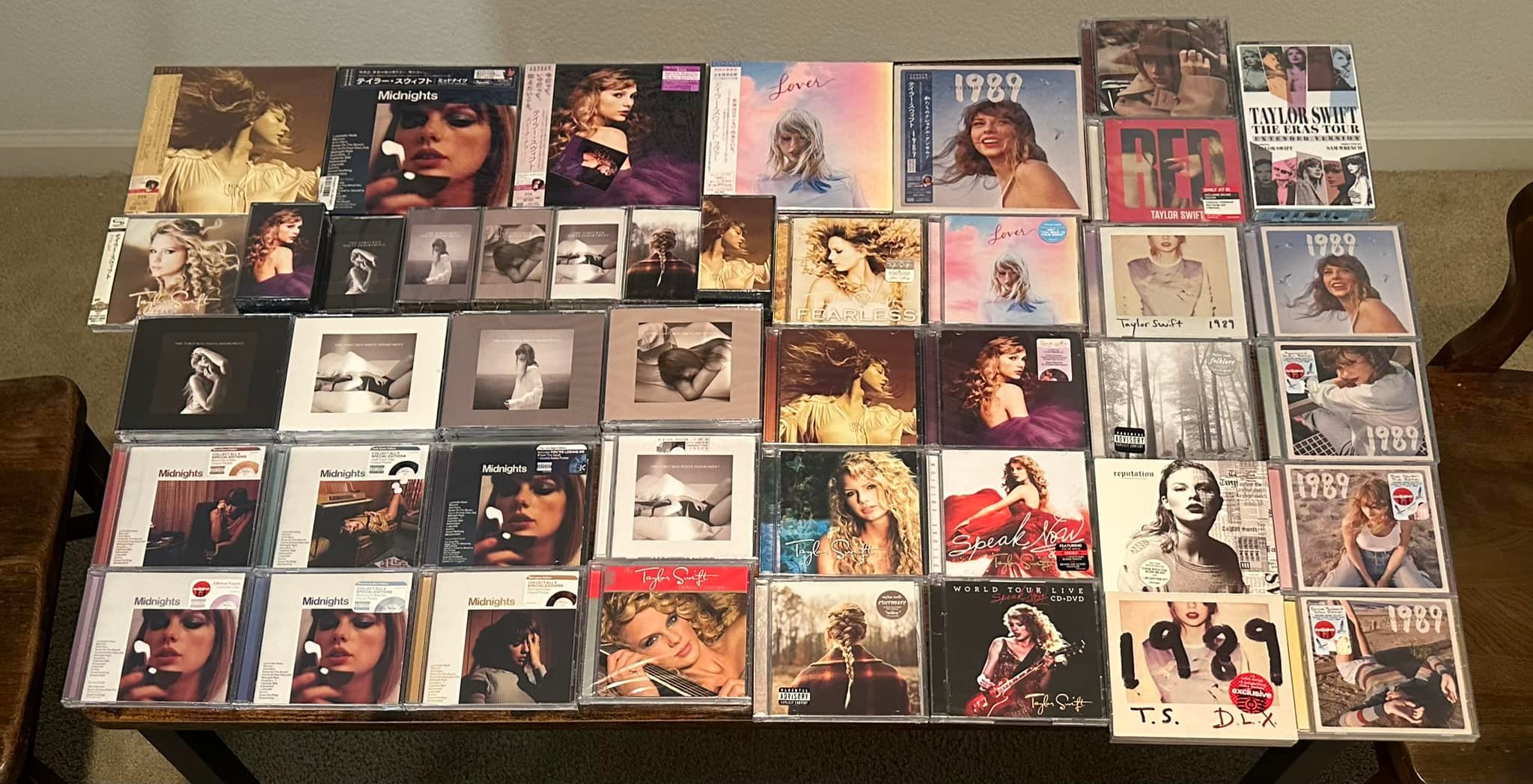 Updated Taylor Swift collection with new additions