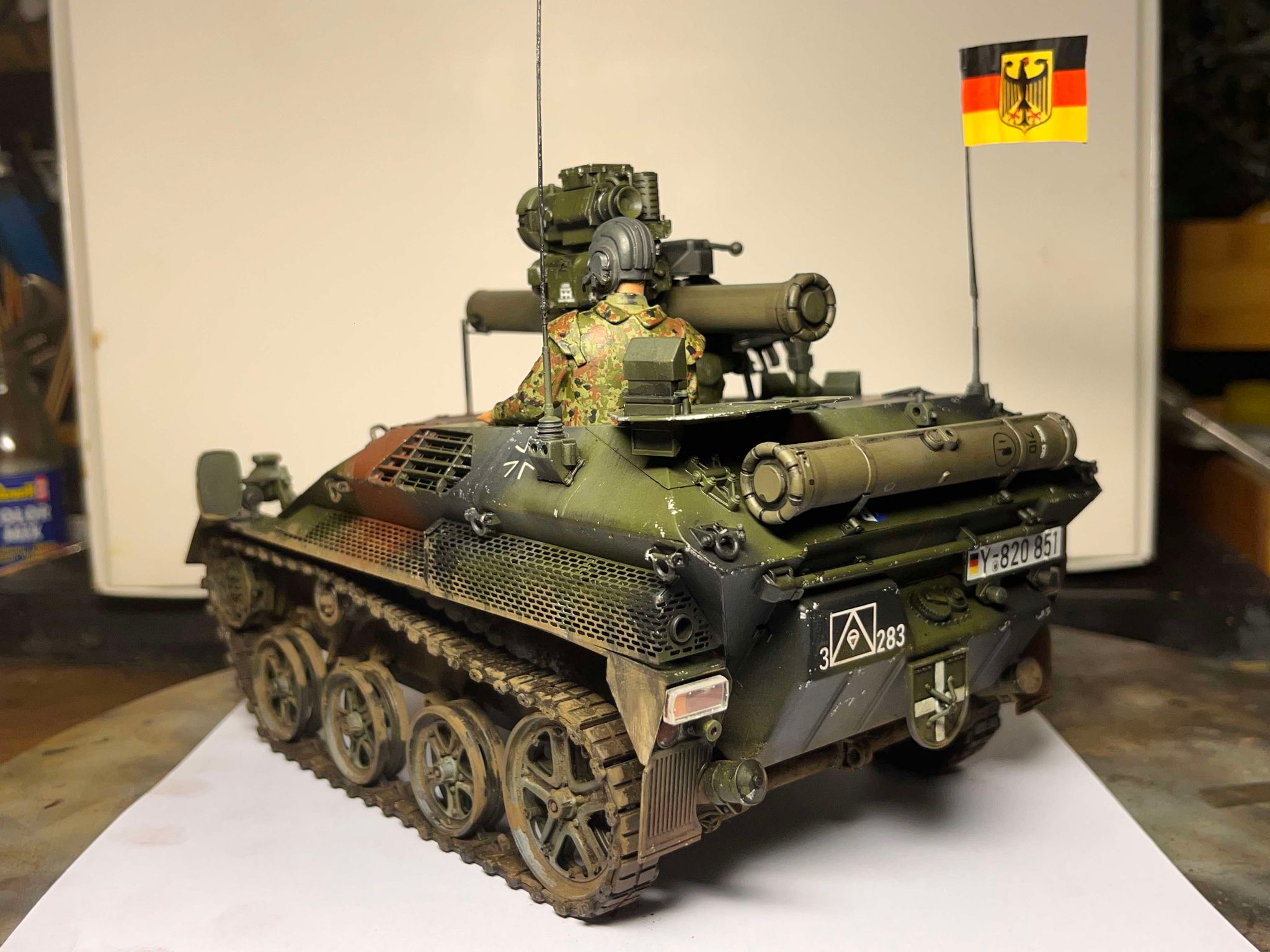 TAKOM WIESEL A1 TOW 1/16 ウィーゼルA1 First time doing 1:16 🤟Takom Wiesel A1 TOW