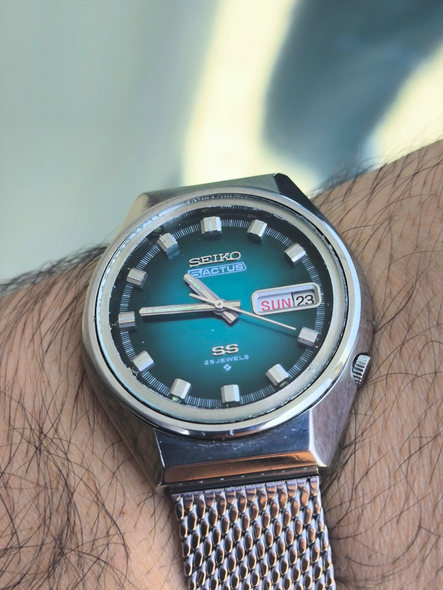 SEIKO 5アクタス SS 6106-7700 - Teal 