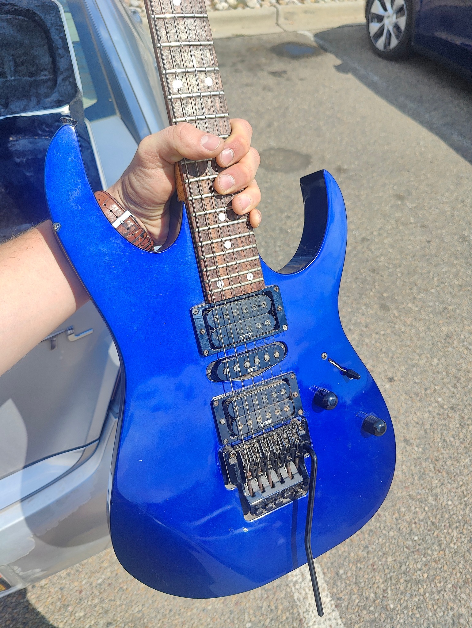 Unique 1993 Ibanez RG370 with Edge tremolo