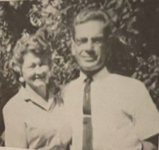 Dr. Dan Sams and his wife Lola. He practiced out of Bakersfield