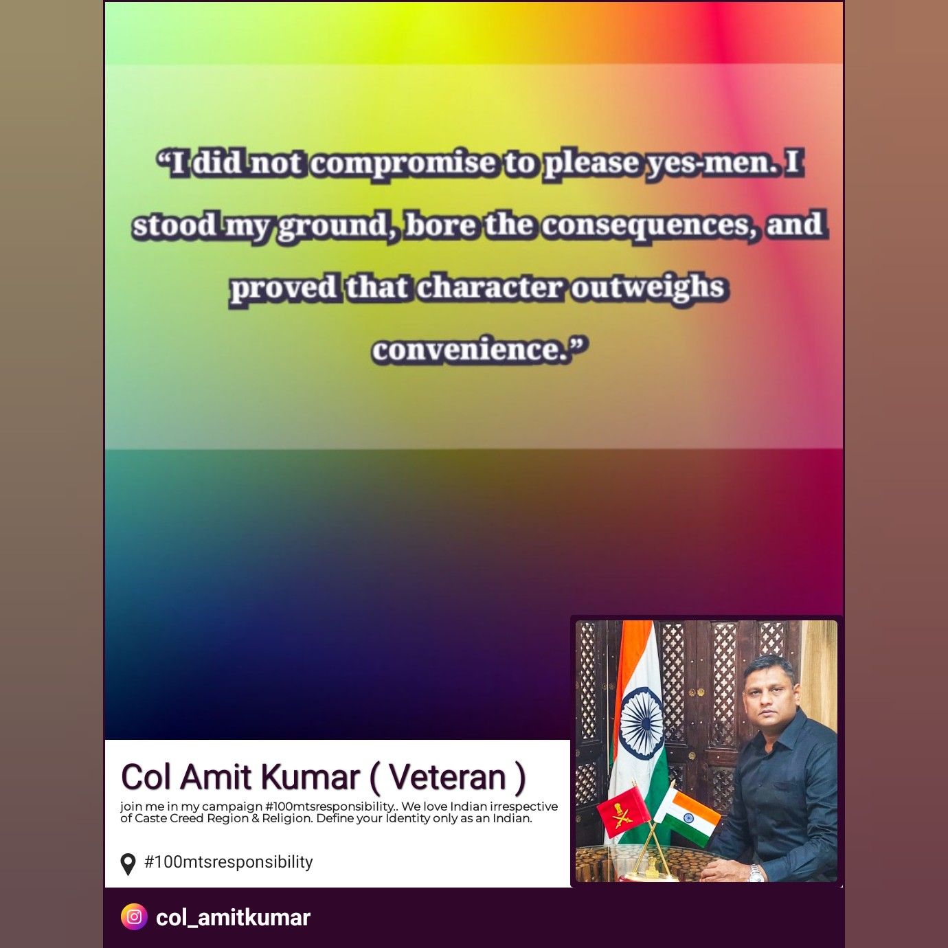 Col Amit Kumar