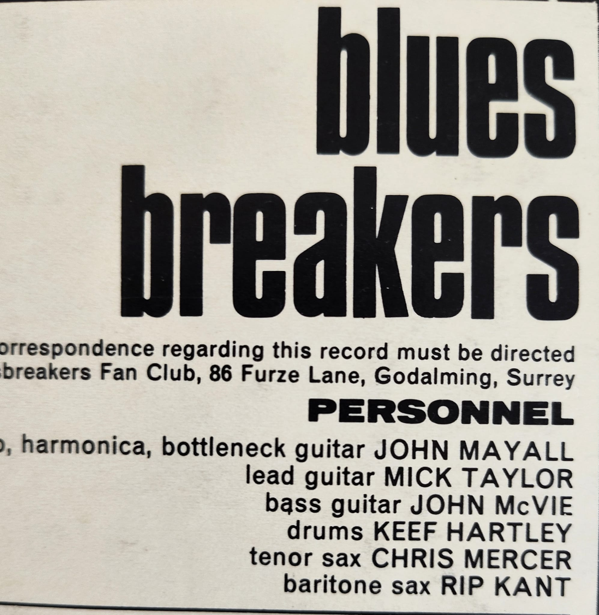John Mayall's Bluesbreakers release Crusade album in 1967