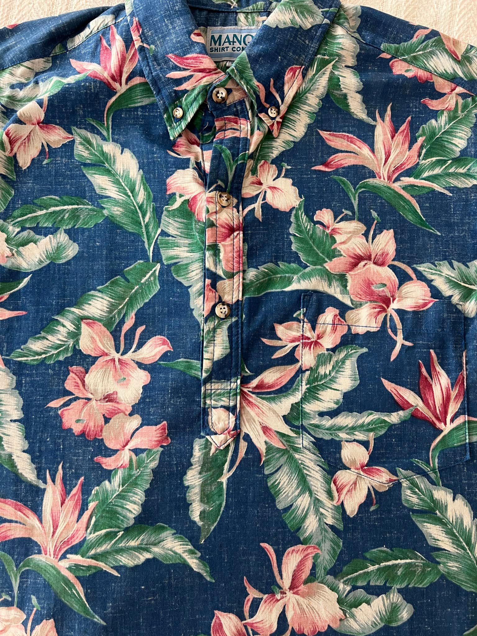 Vintage 1993 PATALOHA FLY FISHING Shirt 4.000.000vnd