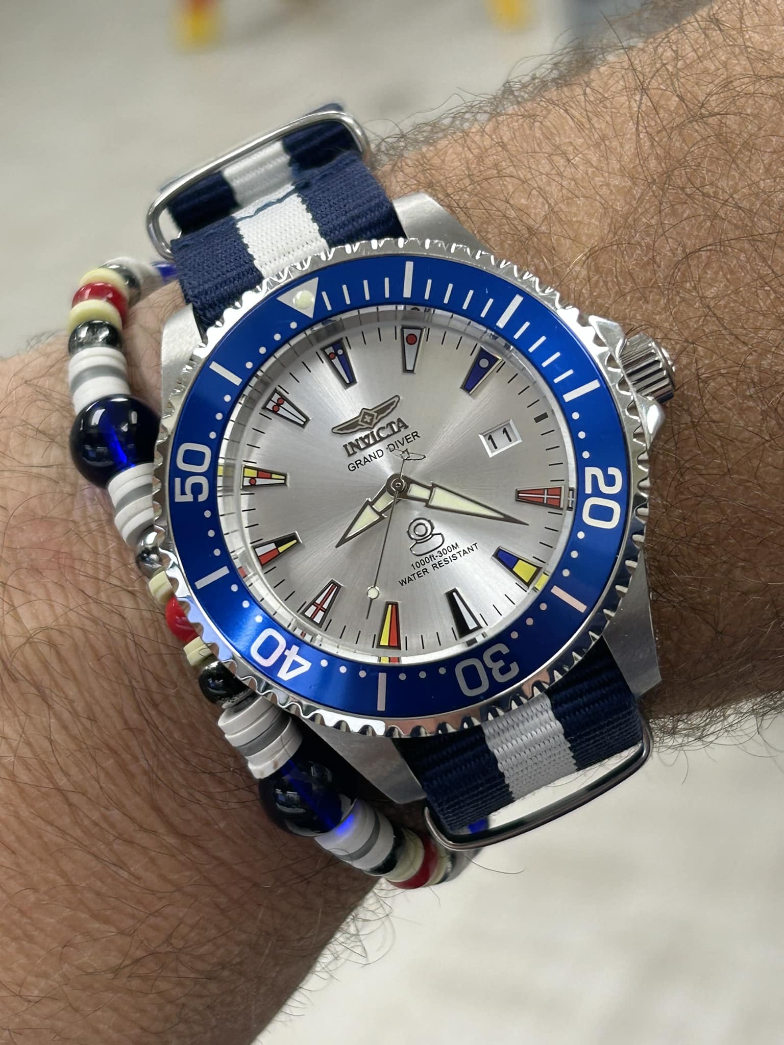 The Invicta Grand Diver Automatic, a masterpiece of robust design