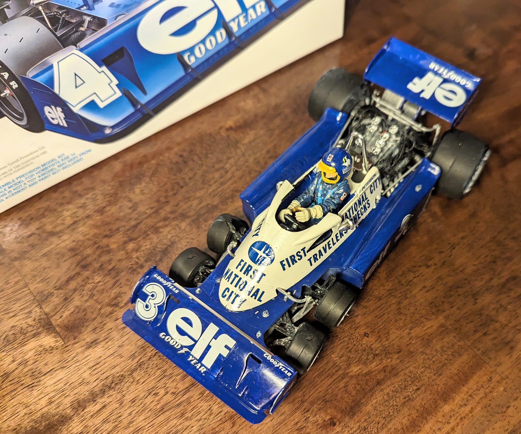 Tamiya Tyrell P34 Monaco edition RC car project