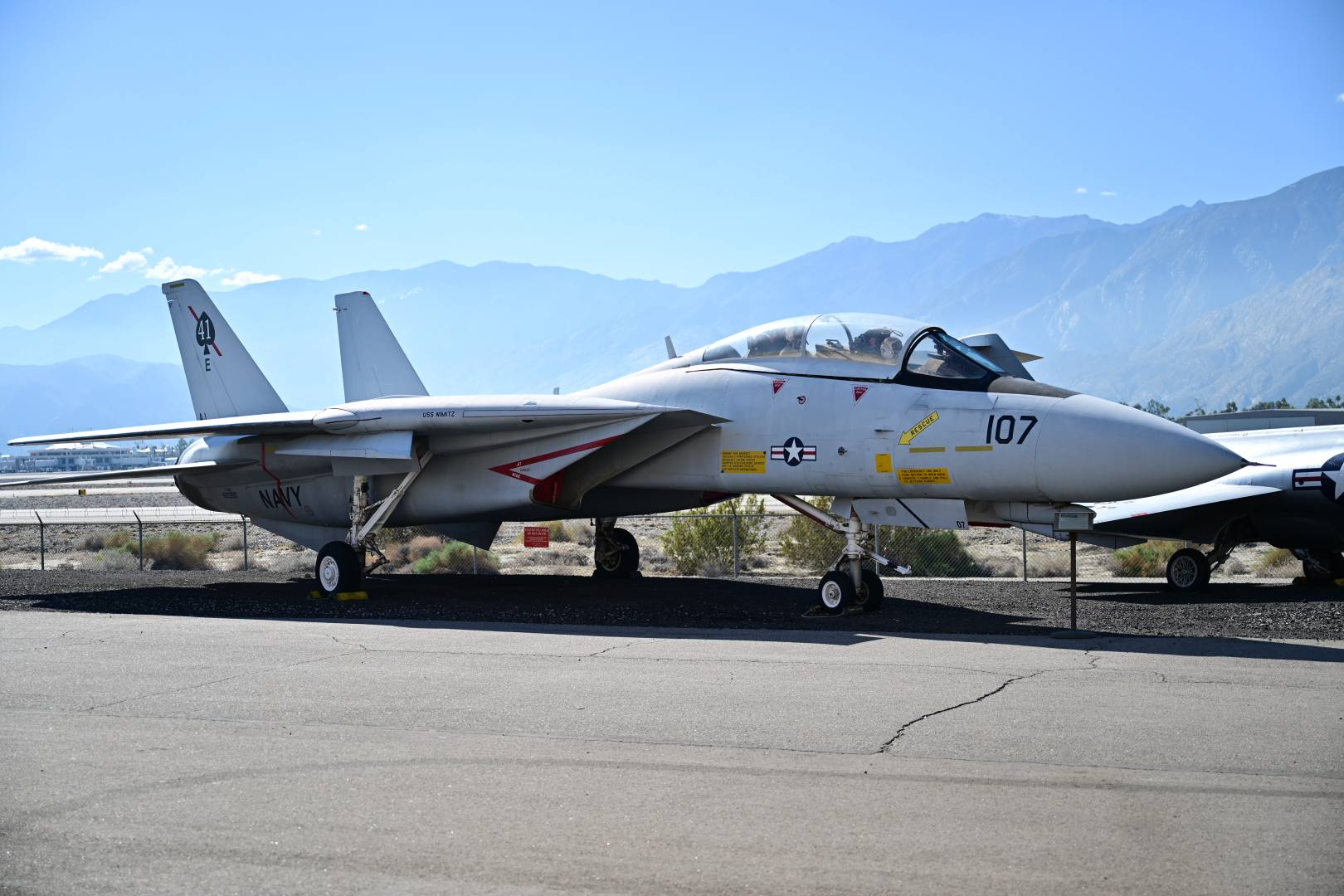 USS Hornet Sea, Air & Space Museum 🇺🇸 Grumman F-14A Tomcat BuNo