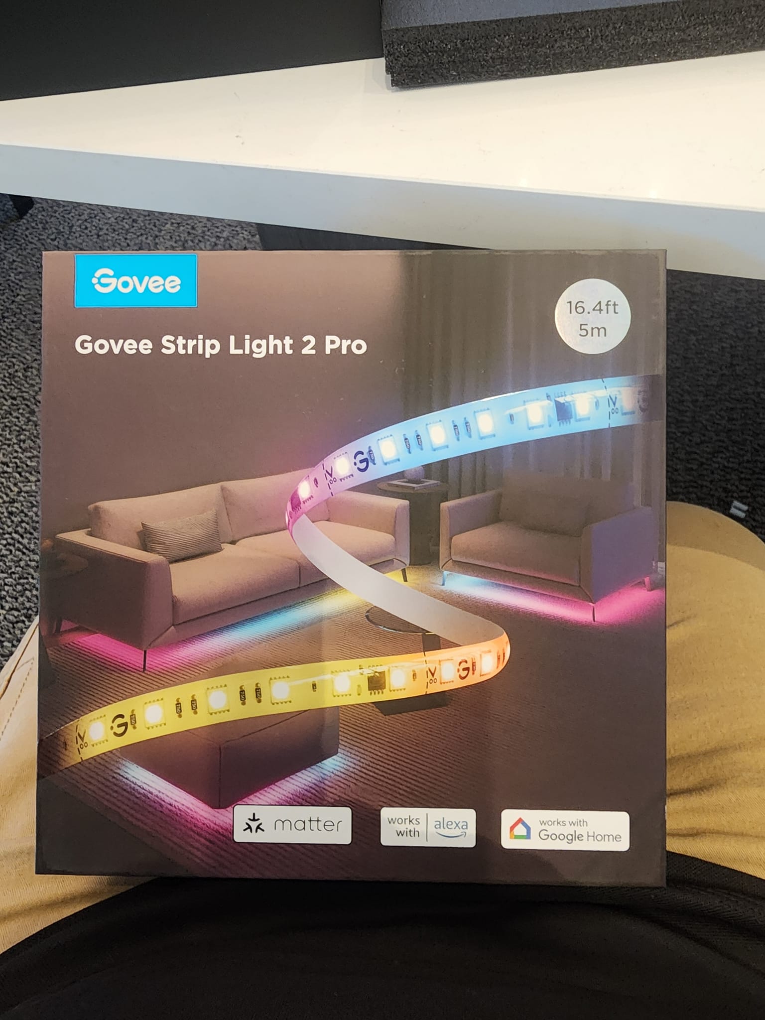 Govee Smart LED Strip Lights, 16.4ft Only $9.99