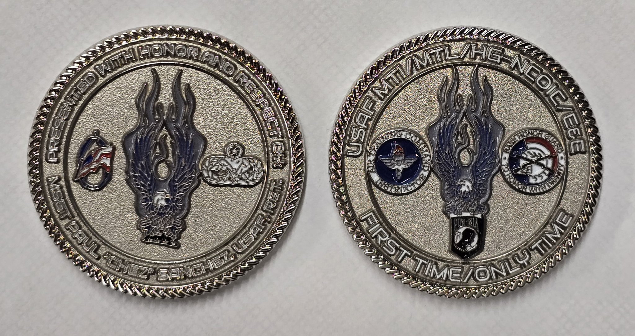 Paul - Yep, I finally made my “coin”. Every element of this coin has ...