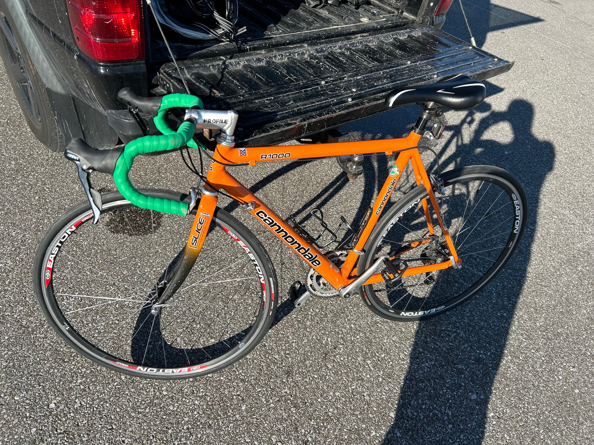 Getting comfortable with Cannondale R1000 for triathlon