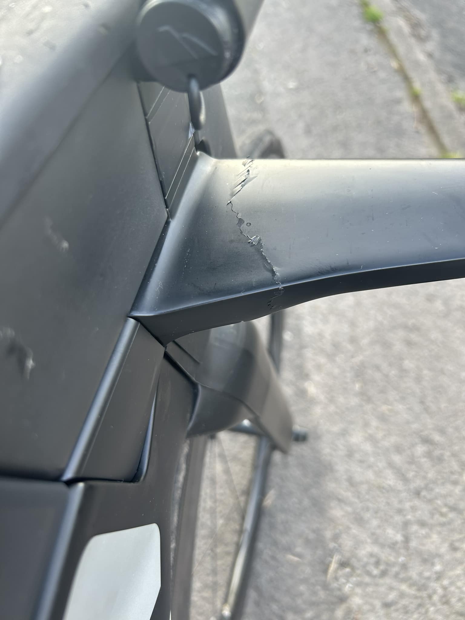 H30 basebar replacement After hitting a large pothole on my last