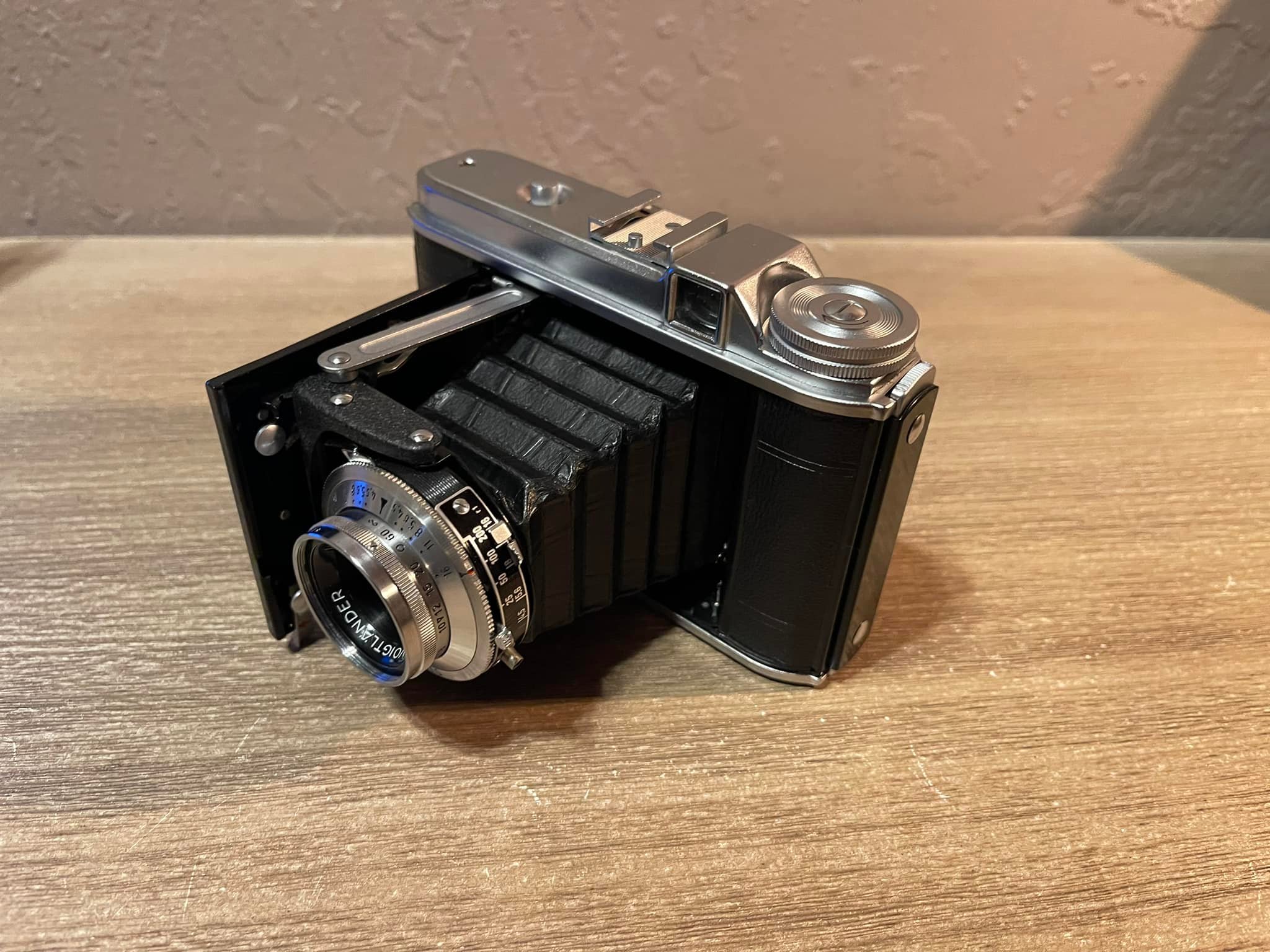 Voigtlander Perkeo I medium format cameras for travel