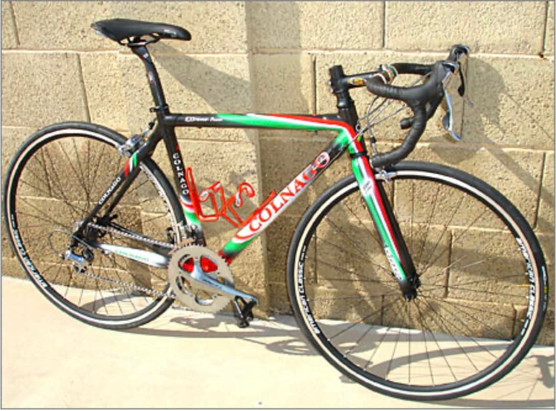 Riding a 2008 Colnago Extreme Power sprinter frame