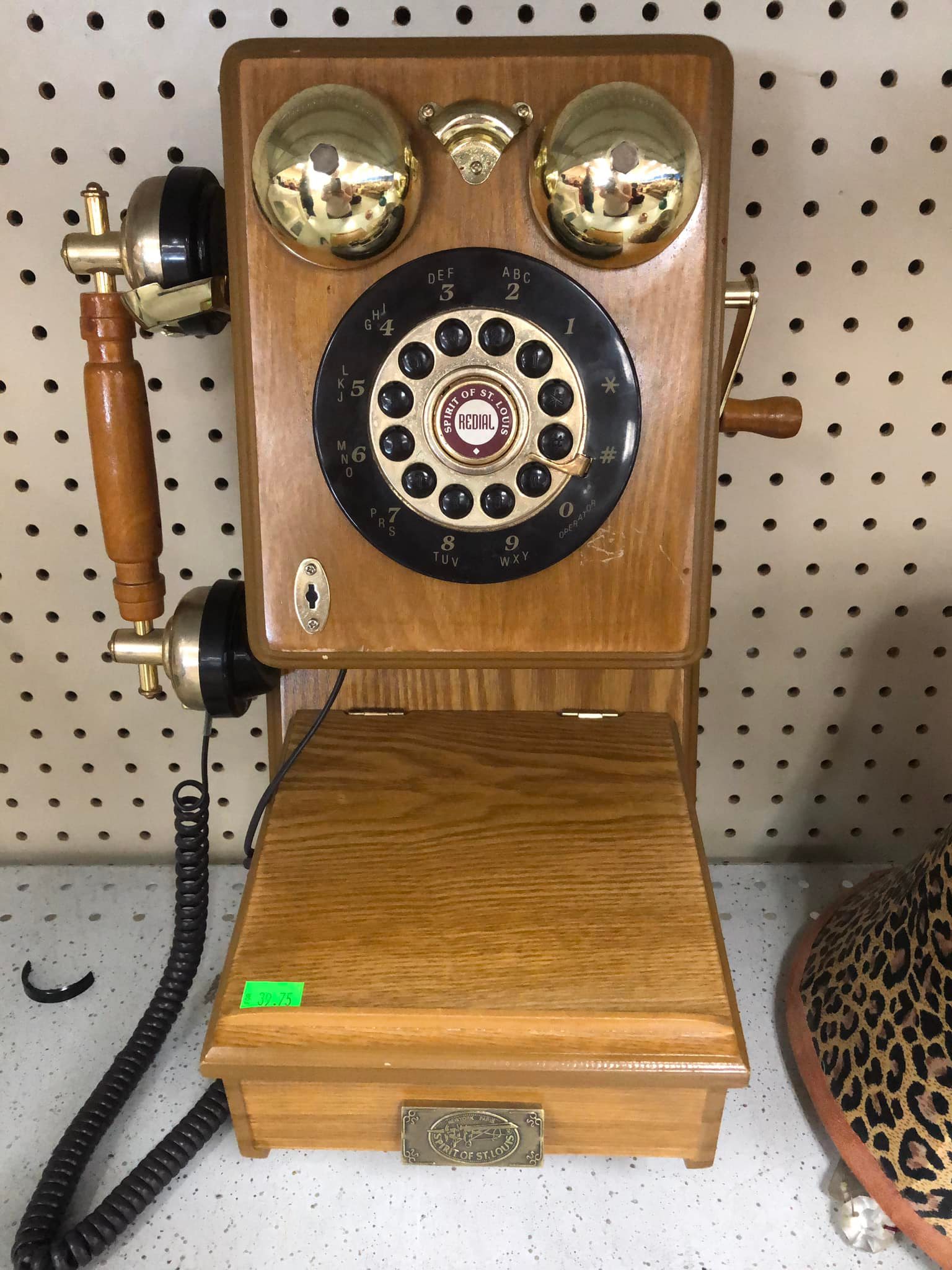 1975 French rotary phone Socotel S63 found in trash