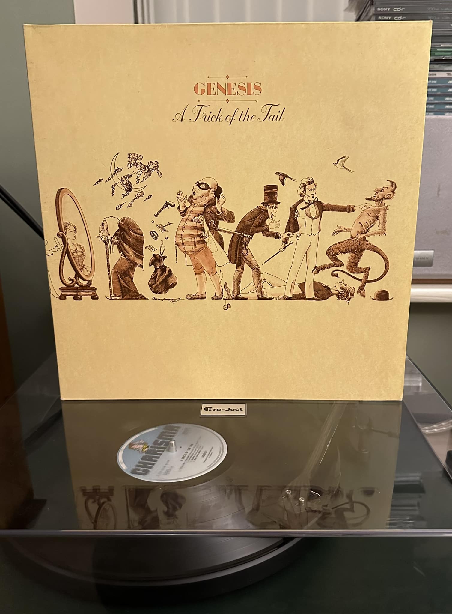 Genesis, A Trick of the Tail UK first pressing from 1976 arrived
