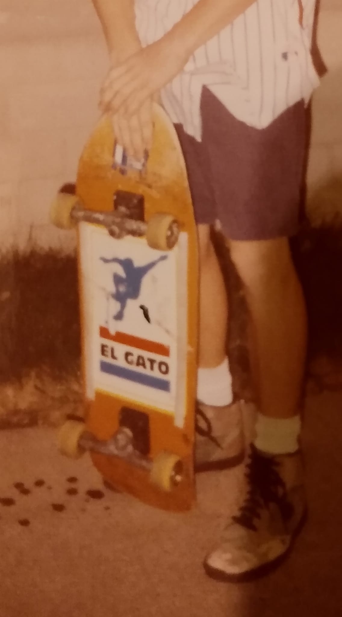 Who else owned an Eddie El Gato Elguera H-Street skateboard?