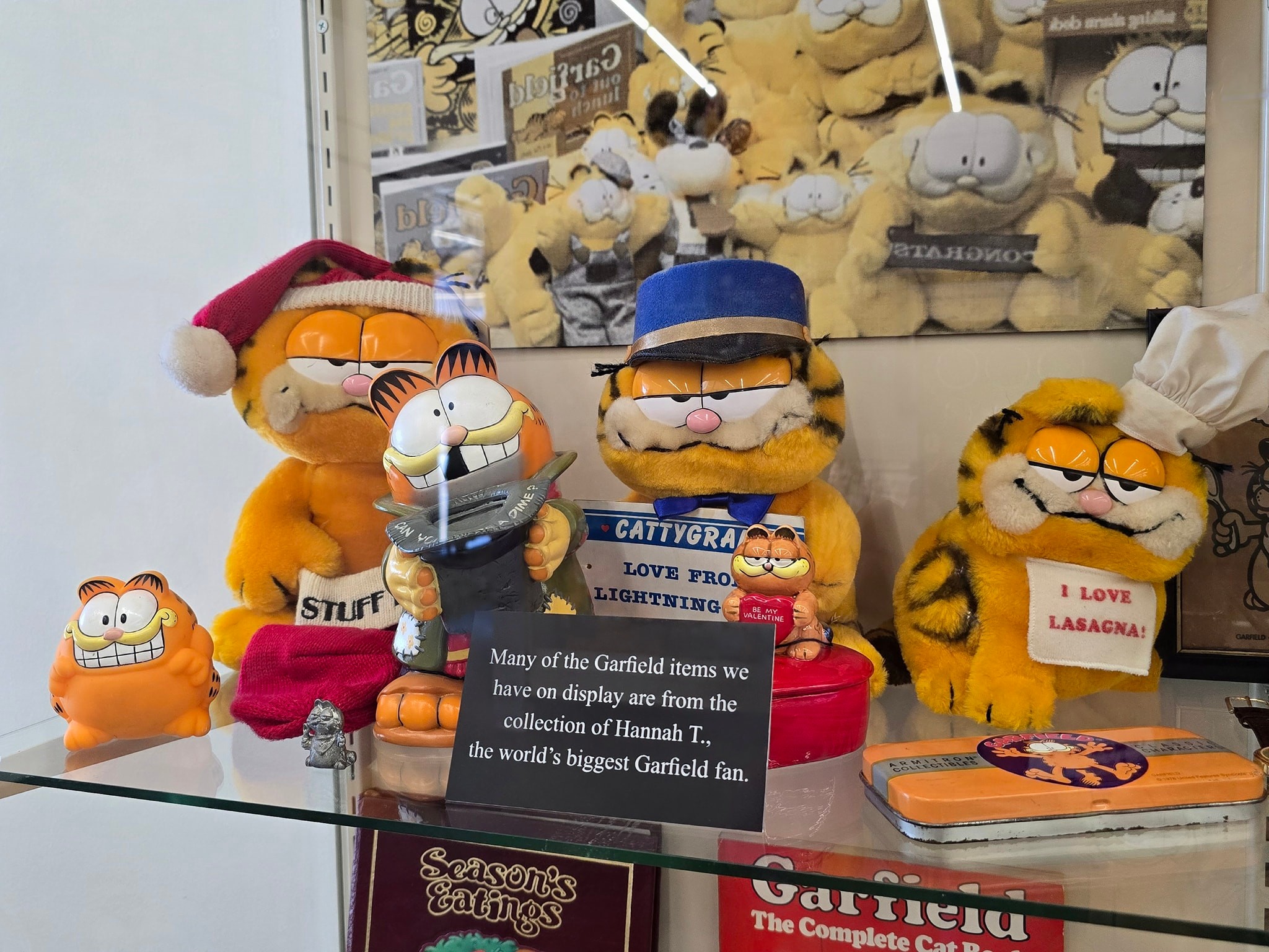 Jim Davis, Garfield creator, from Fairmount, Indiana