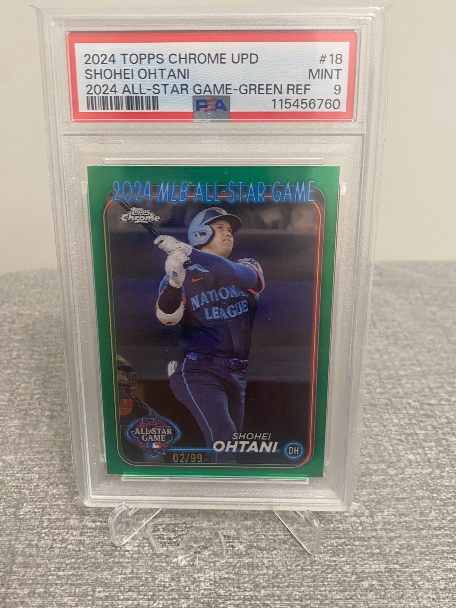 聖誕快樂參考一下2018 Topps Chrome 天使投手大谷翔平Key RC BGS金標 