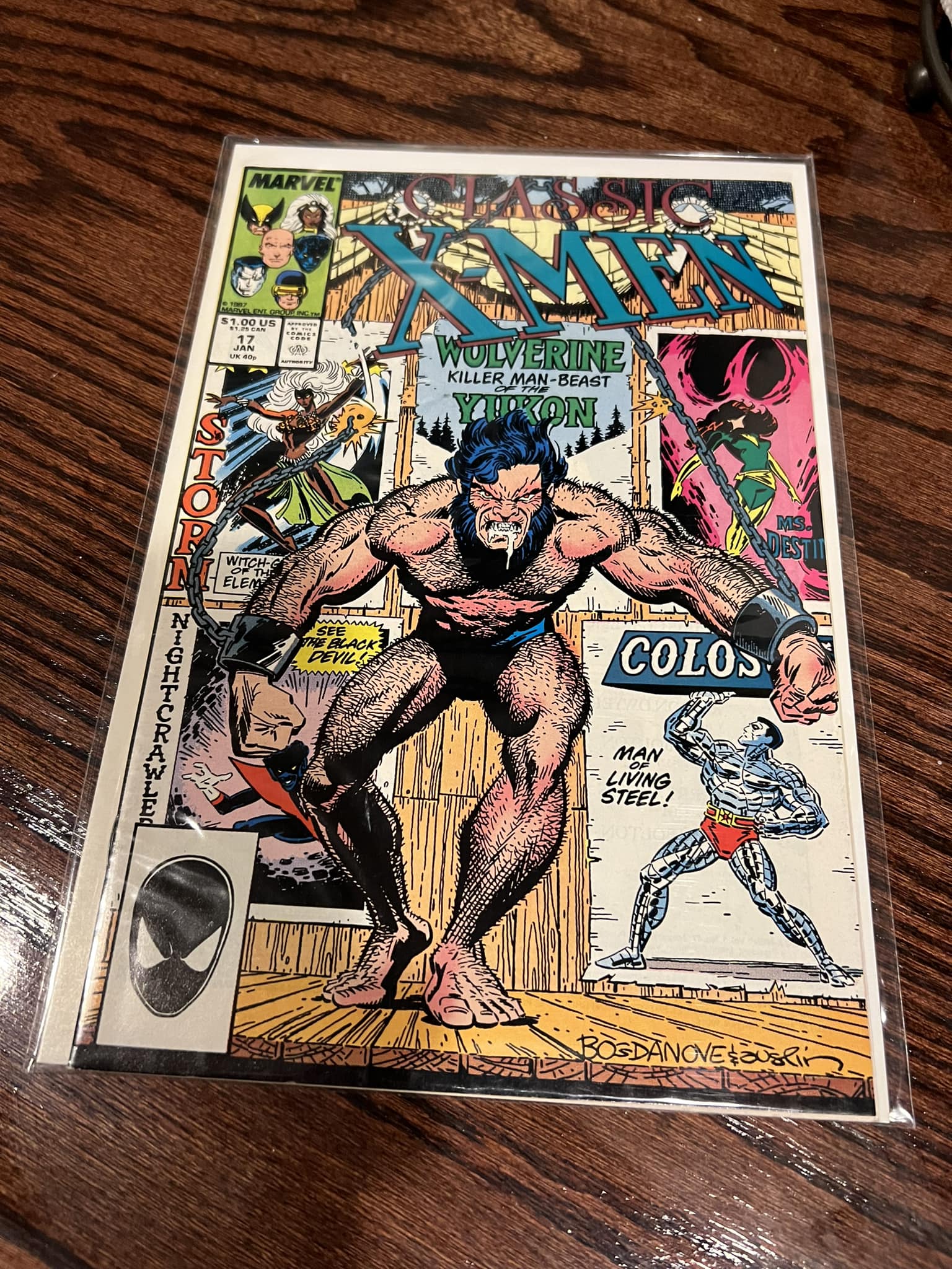 Opening page of X-Men issue 112 is vibrant display picture 1