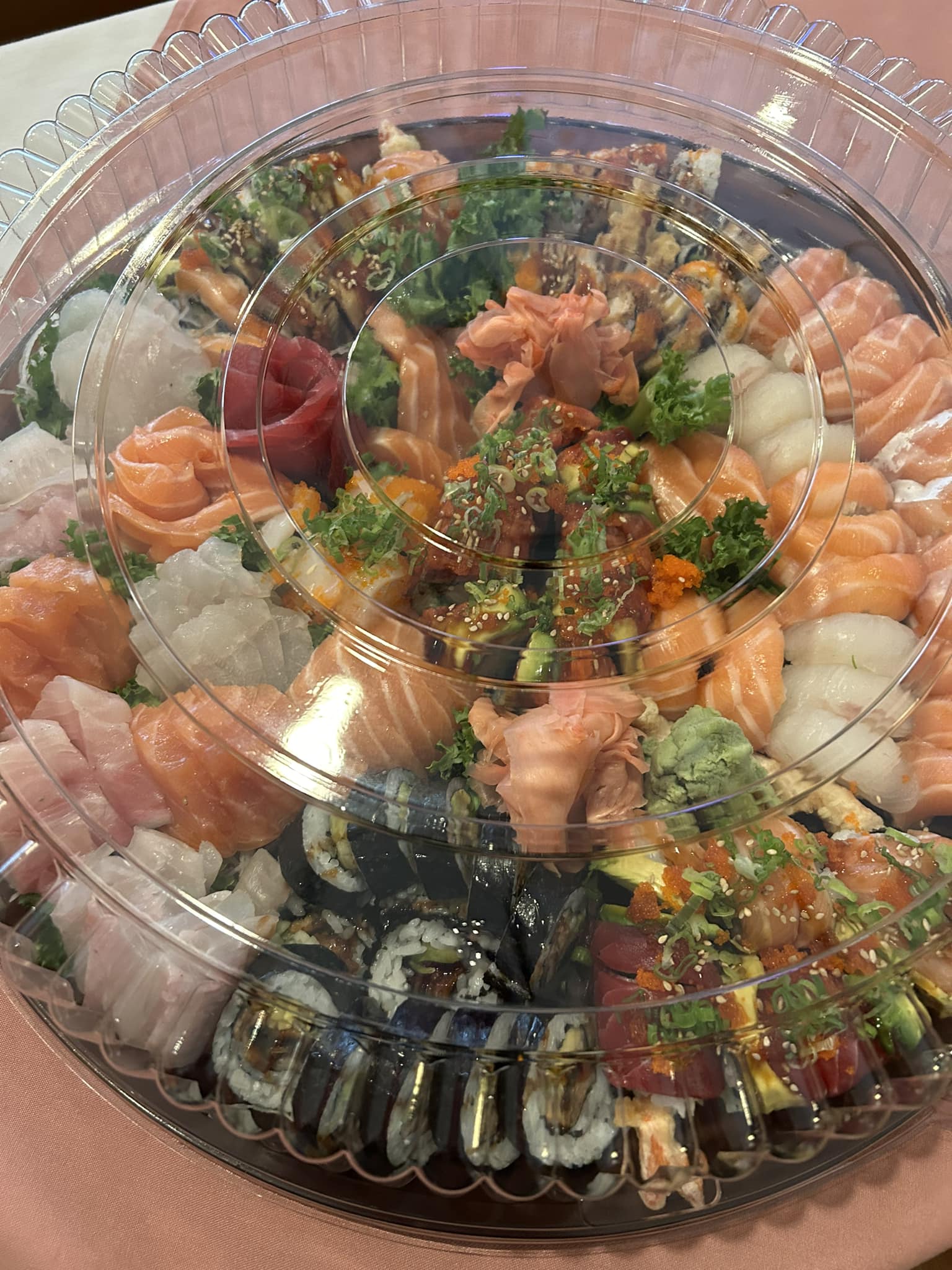Sushi Platter Order Available Now! #sushilovers #statenisland
