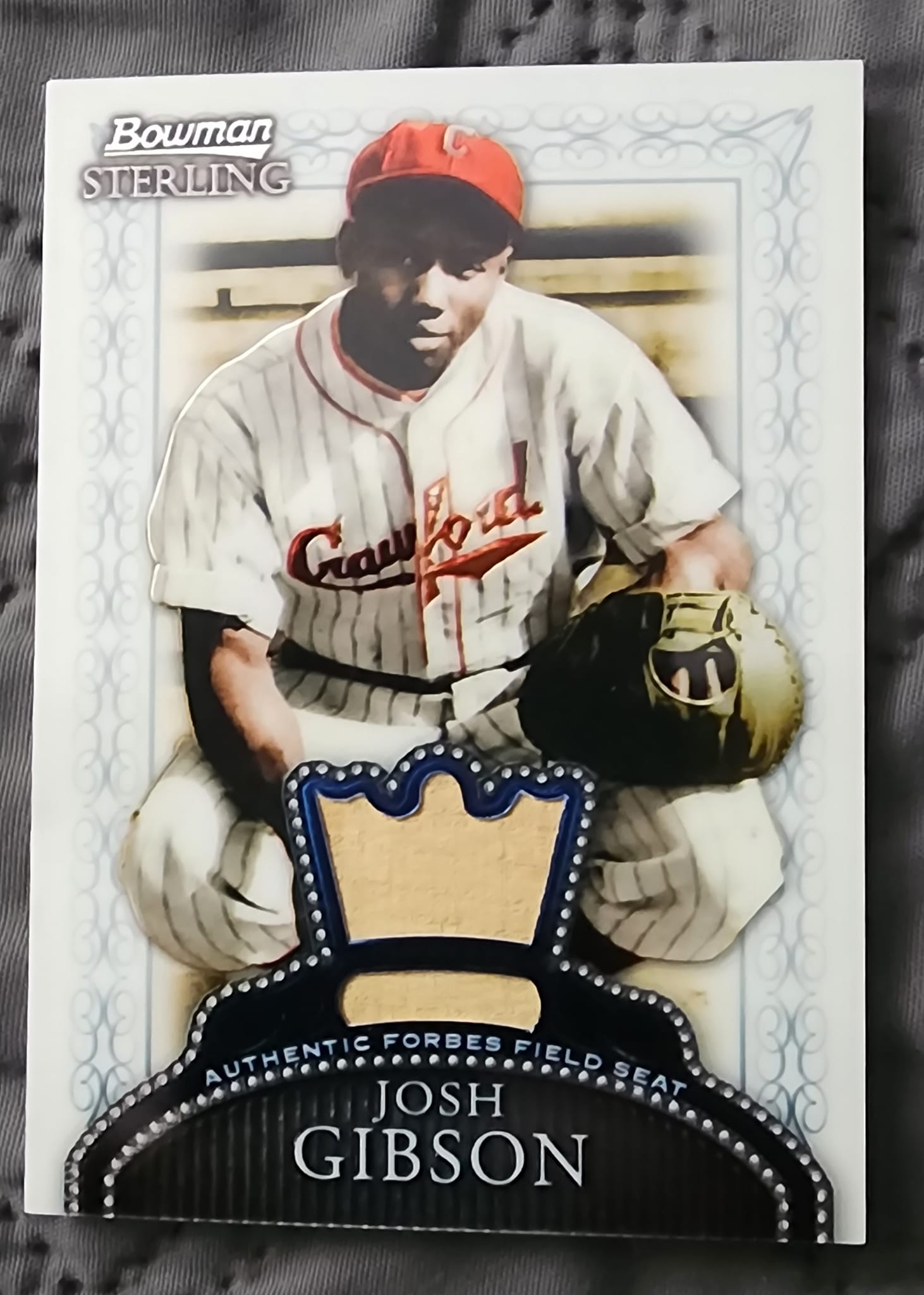 Josh Gibson card found in 2005 Bowman Sterling collection