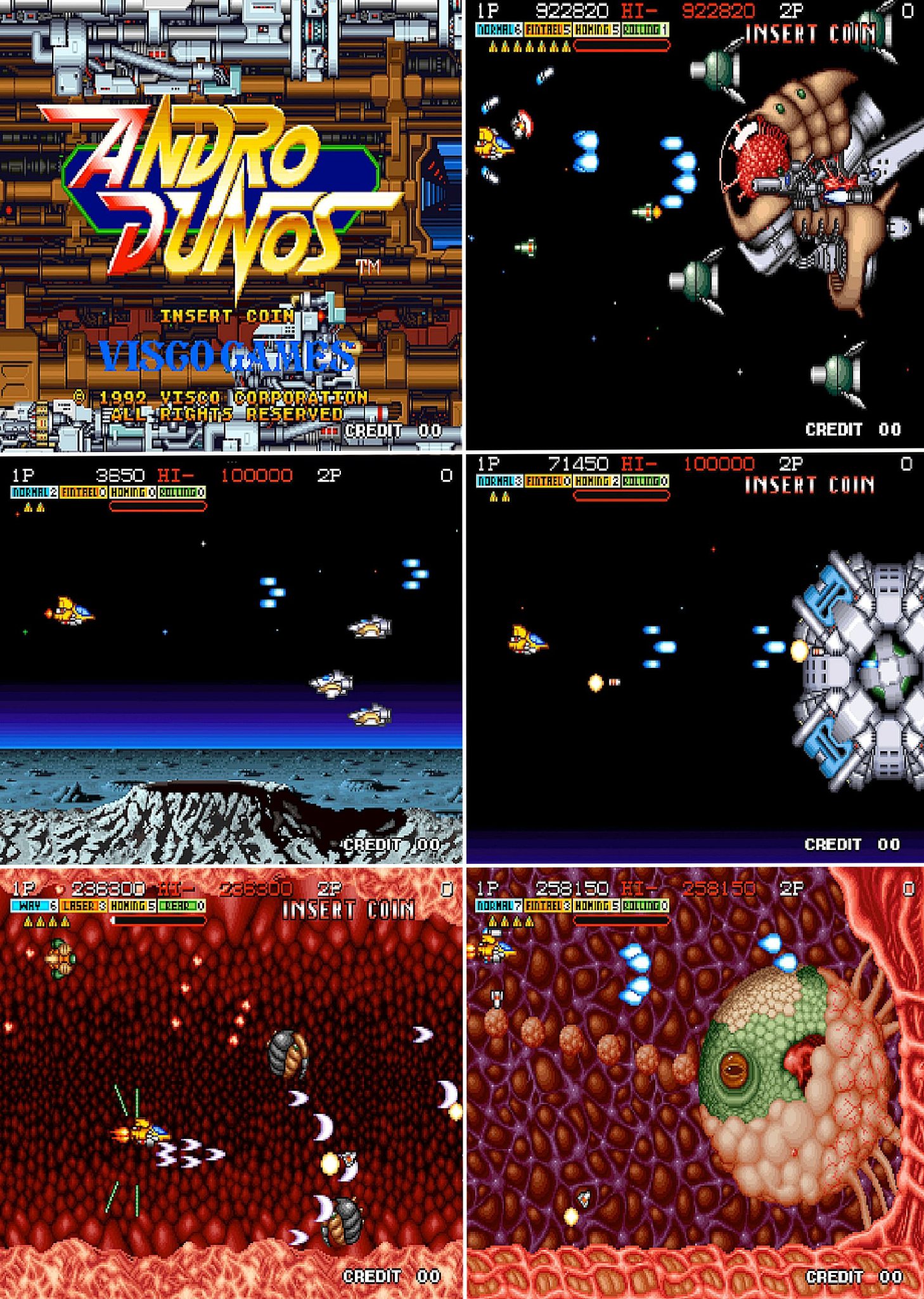 Andro Dunos, a classic Neo Geo arcade shooter