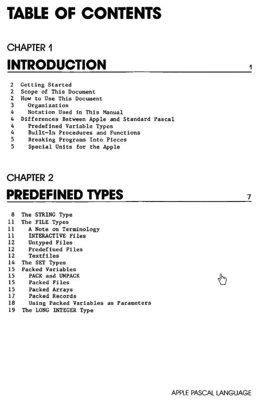 Apple Pascal Language Reference Manual download link