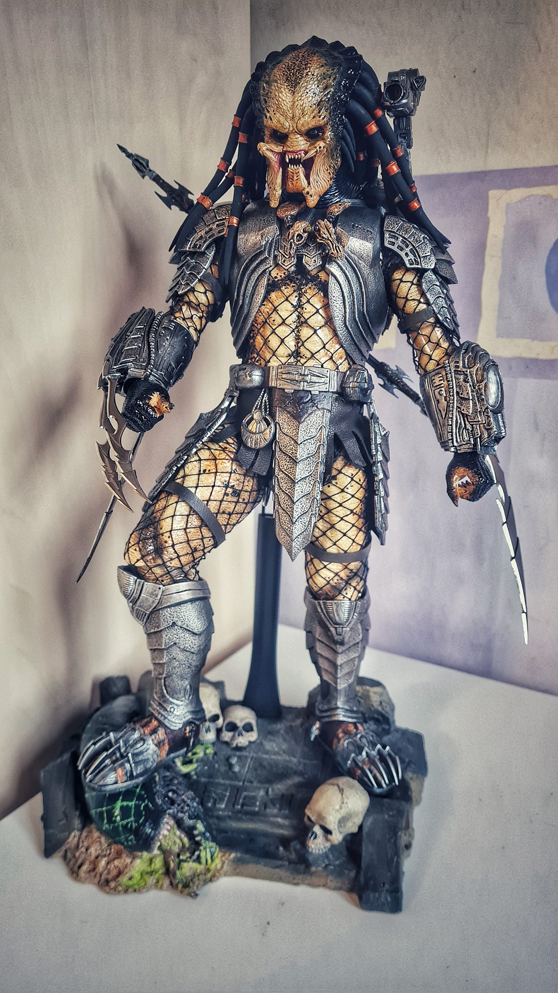 Hot Toys Celtic Predator figure after 20 years of AVP