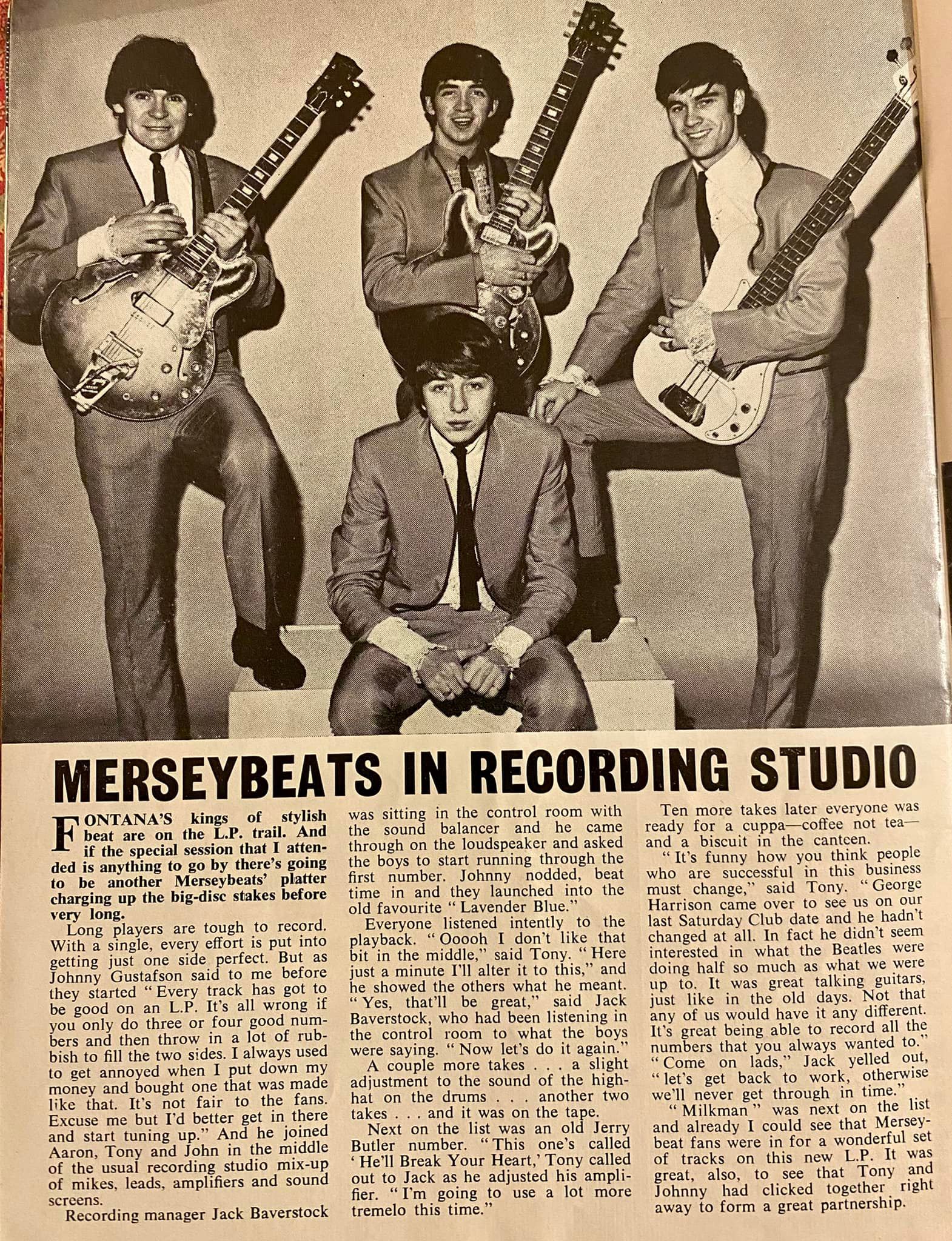 The Merseybeats are an English band that emerged from the