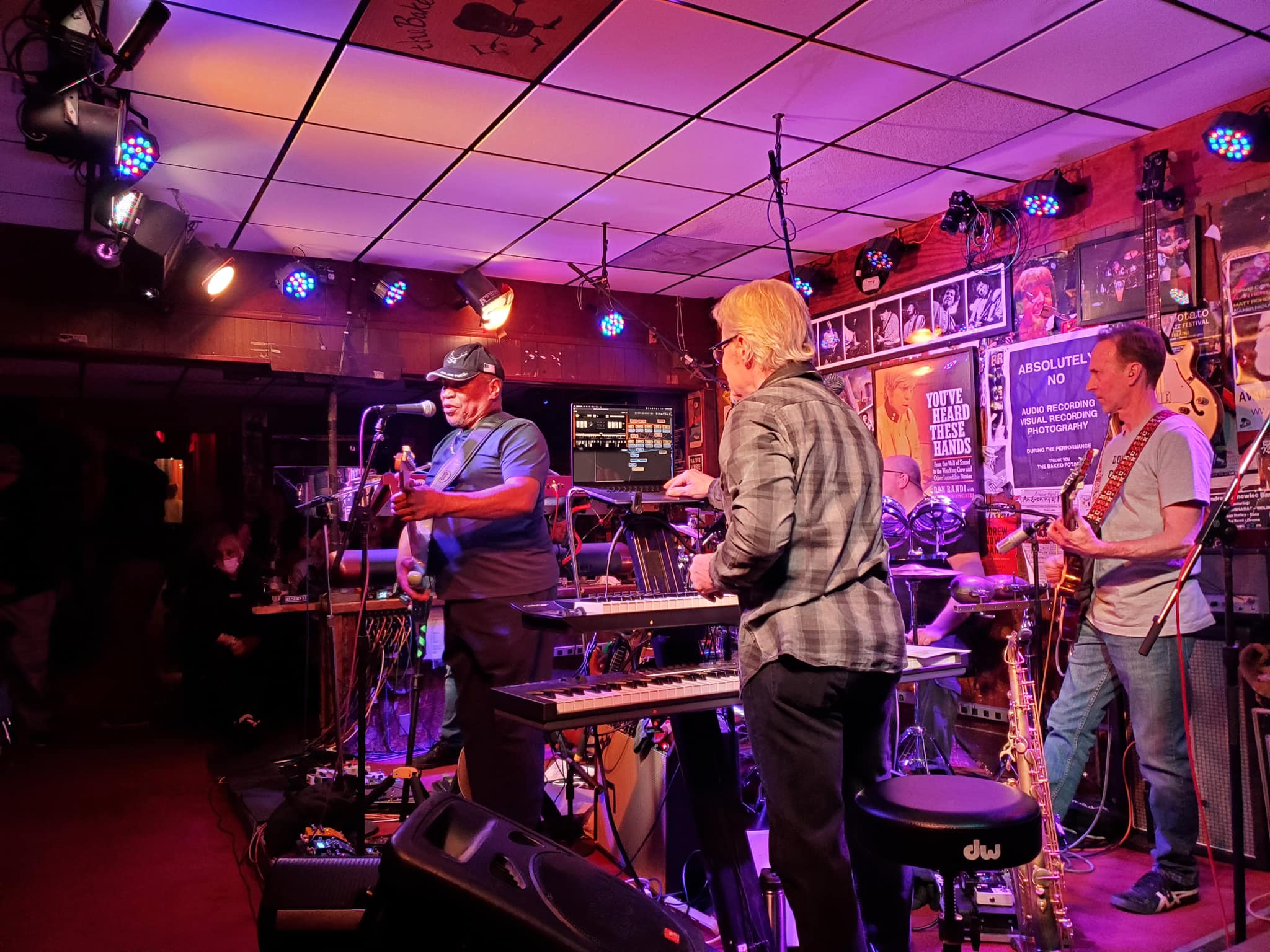 Stu Hamm, Gergo Borlai, Tony MacAlpine & Mohini Dey at The Baked 