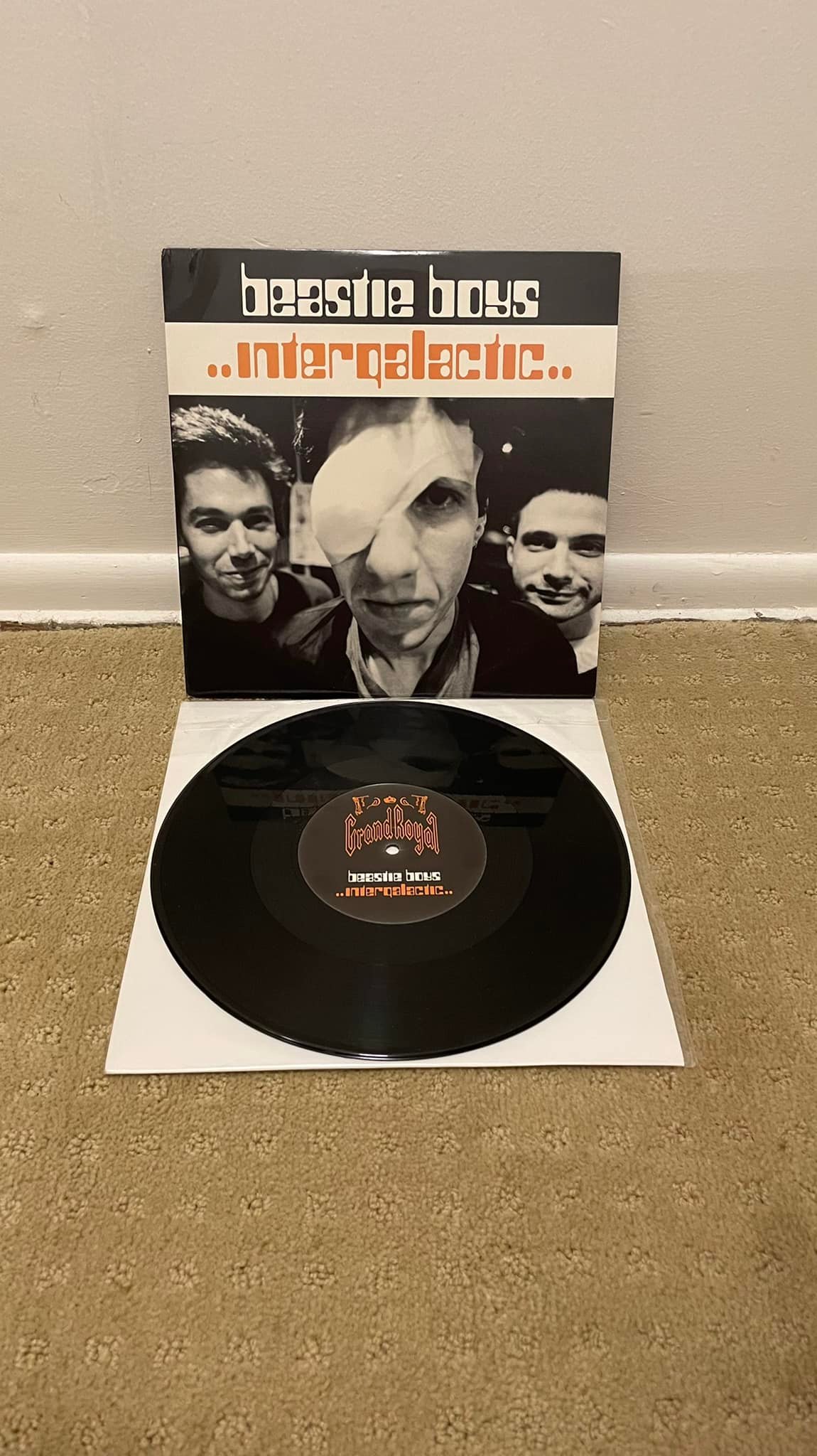 Just got Mike D's autograph on my Beastie Boys vinyl! Yoooo this