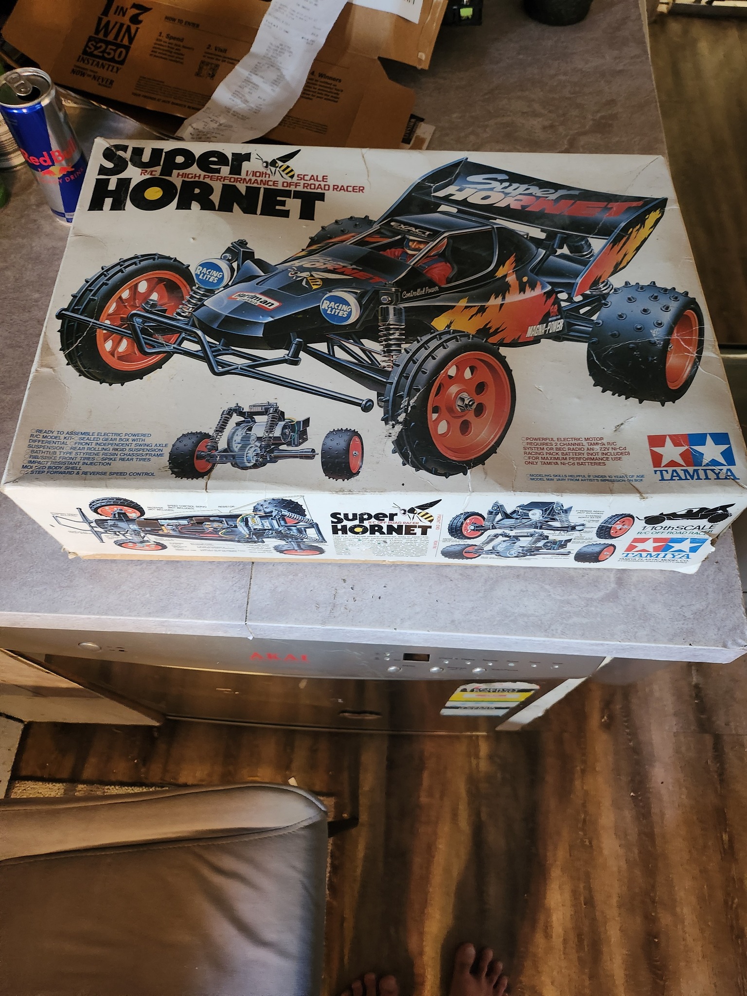 What's the value of a vintage Big Bear Datsun RC car kit?