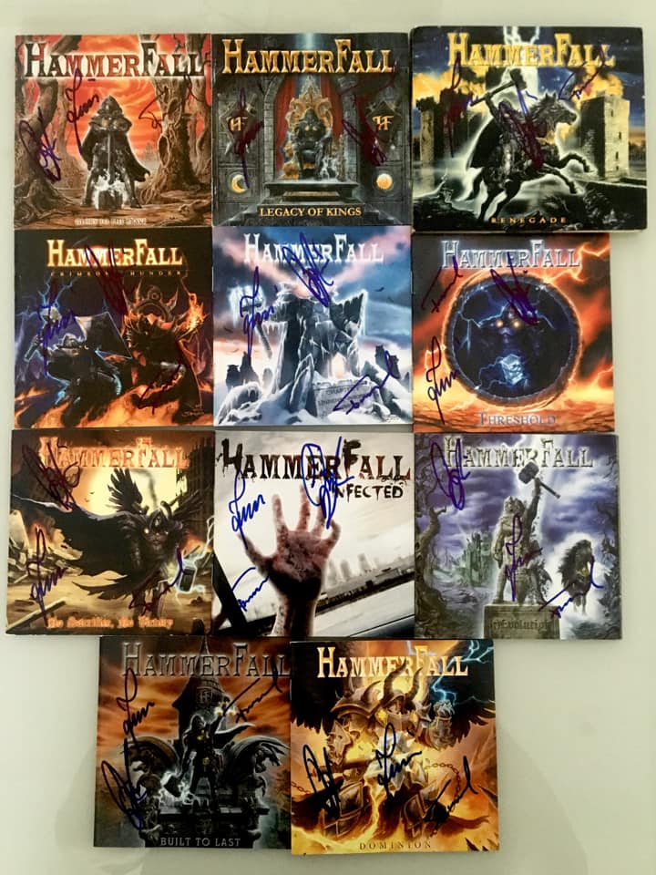 HammerFall - HammerFall added a new photo — at Espaço das